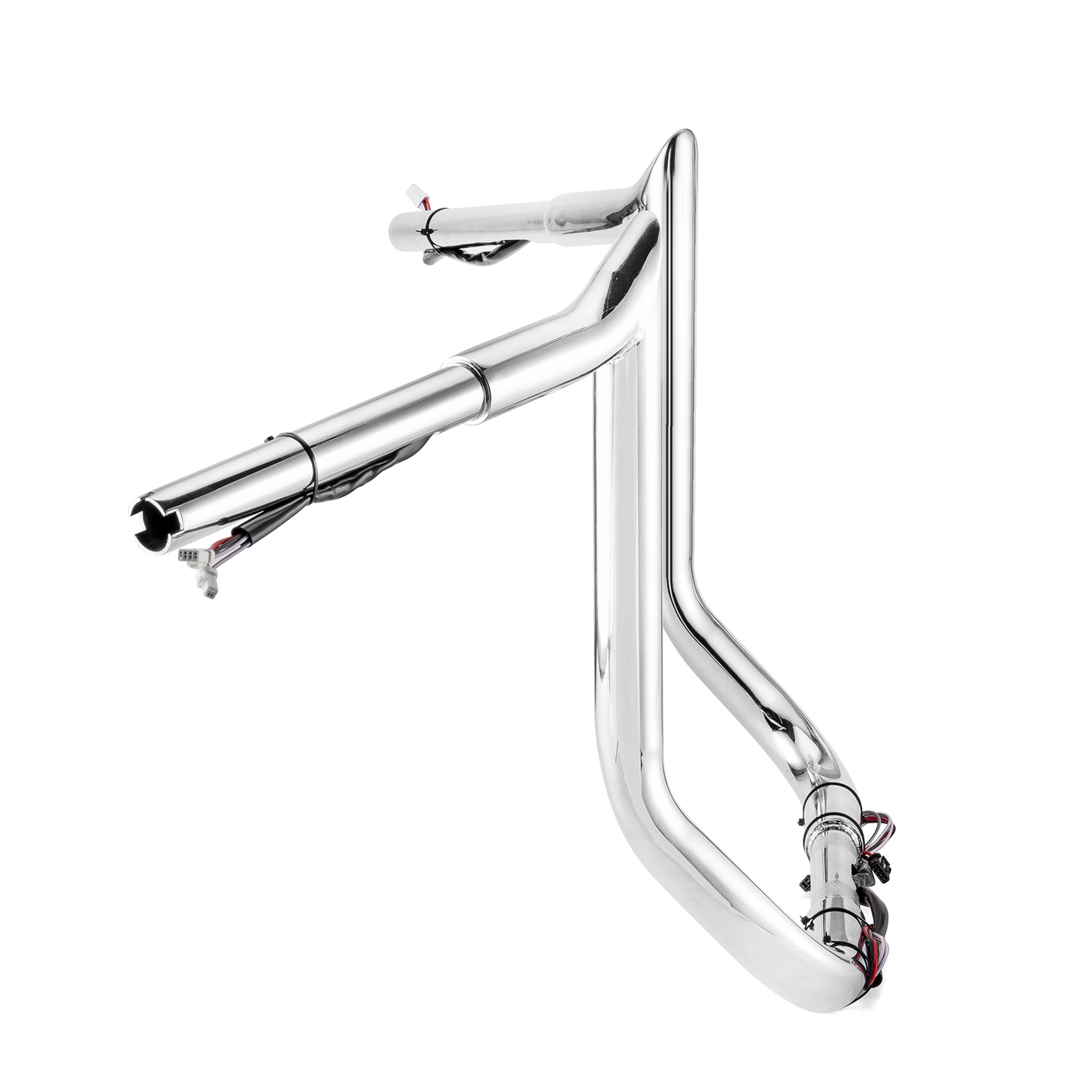12" Rise PRE-WIRED Ape Hanger Handlebar For Harley Electra Glide Ultra Classic