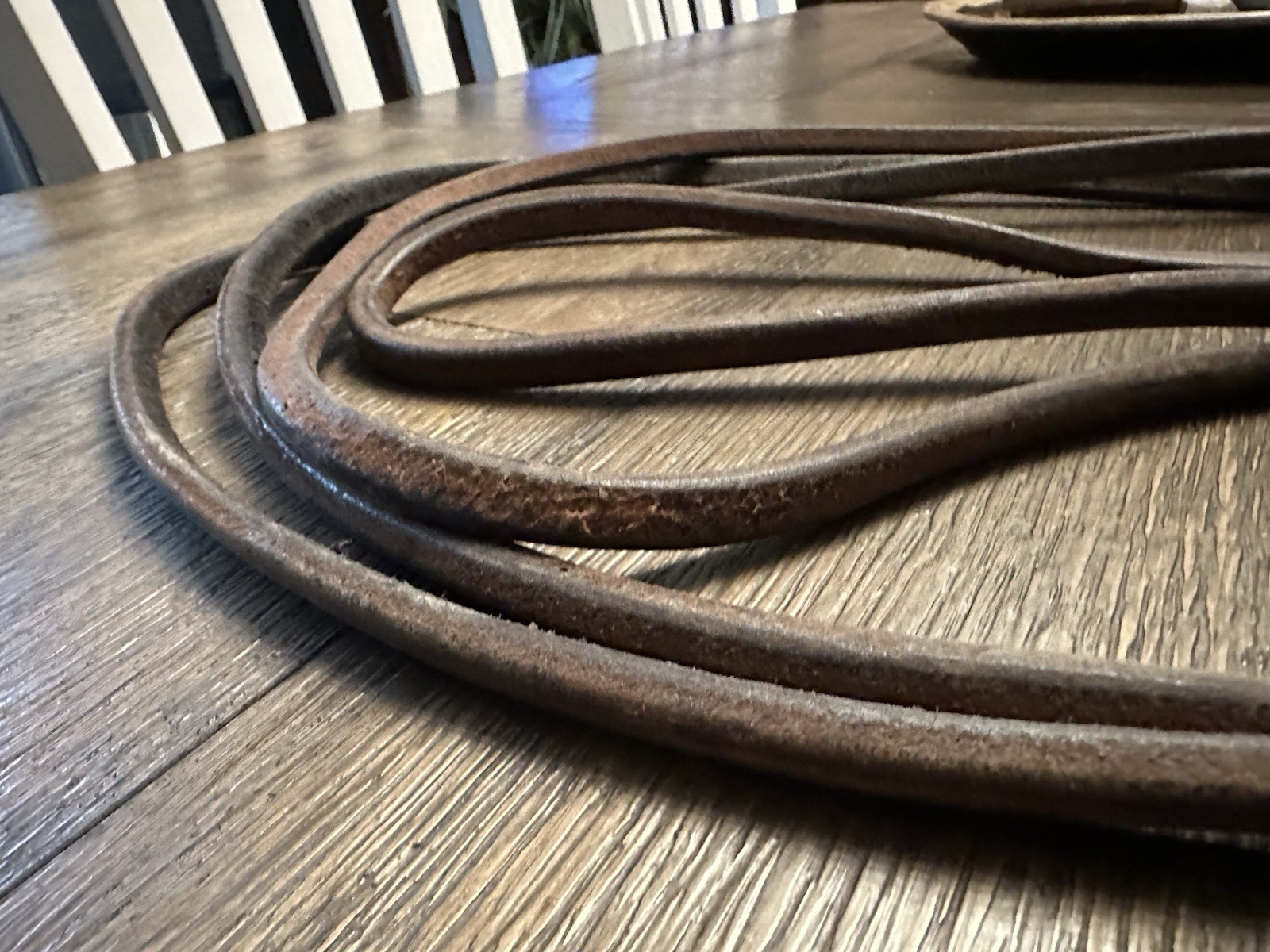 Horse Tack - Leather Draw Reins