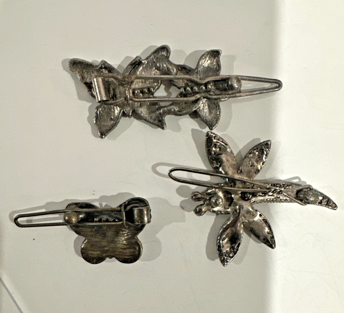 LOT Animals, Insect, person, Brooches, Hair claps 18 pc AAi,Avon, AK, Napier