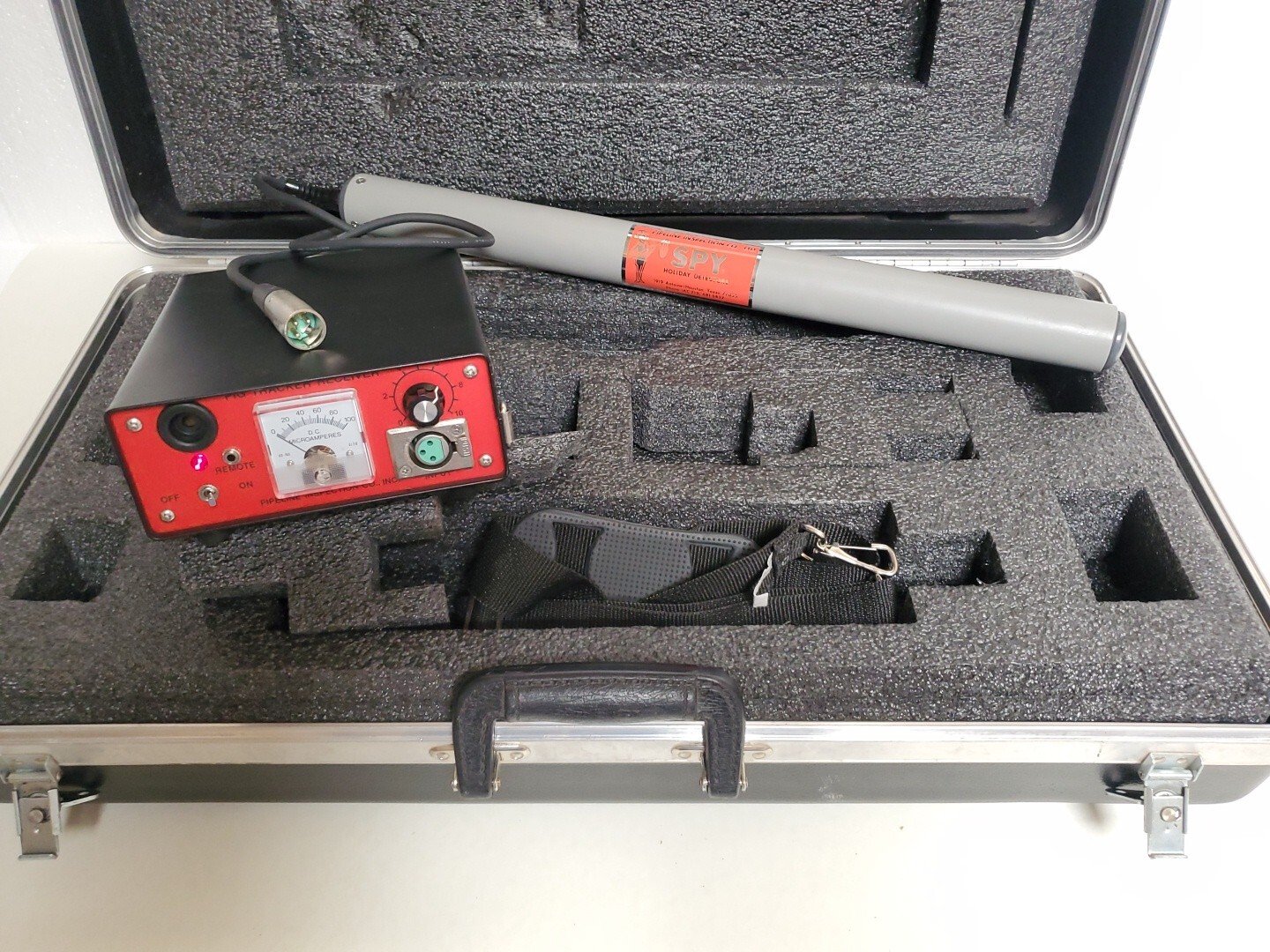 Pipeline Inspection Co. SPY Pig Tracker & Receiver Holiday Detectors AS IS *READ