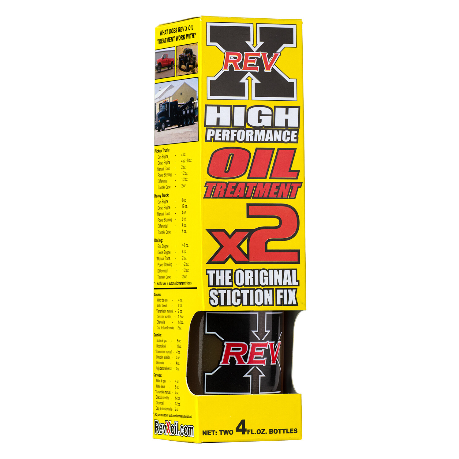 REV X Oil Treatment - HEUI Powerstroke Injector Stiction Fix Additive