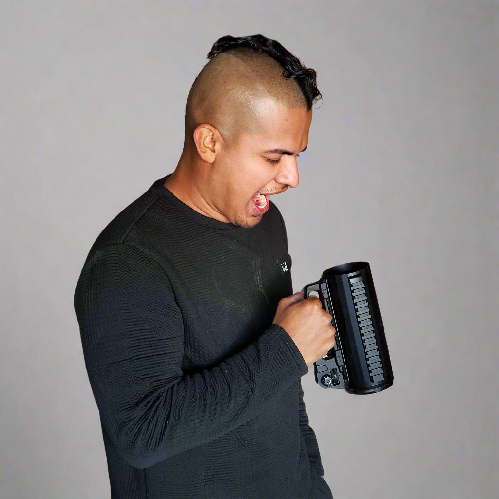 Tactical Rail Battle Aluminum Mug Multi Function Camping Military Cup Black 8625