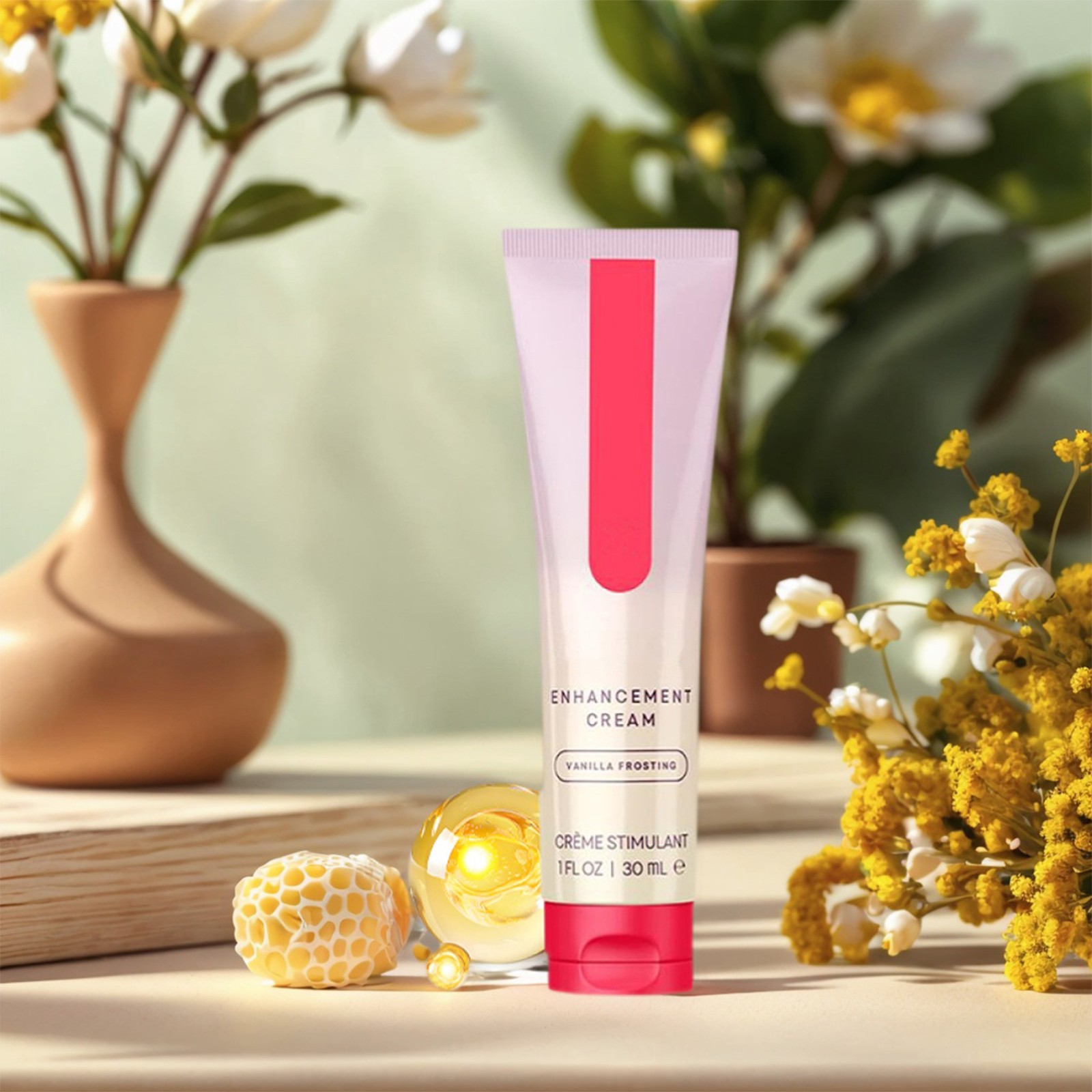 Pure Romance "O" Enhancement Cream Vanilla Frosting - Sealed - New