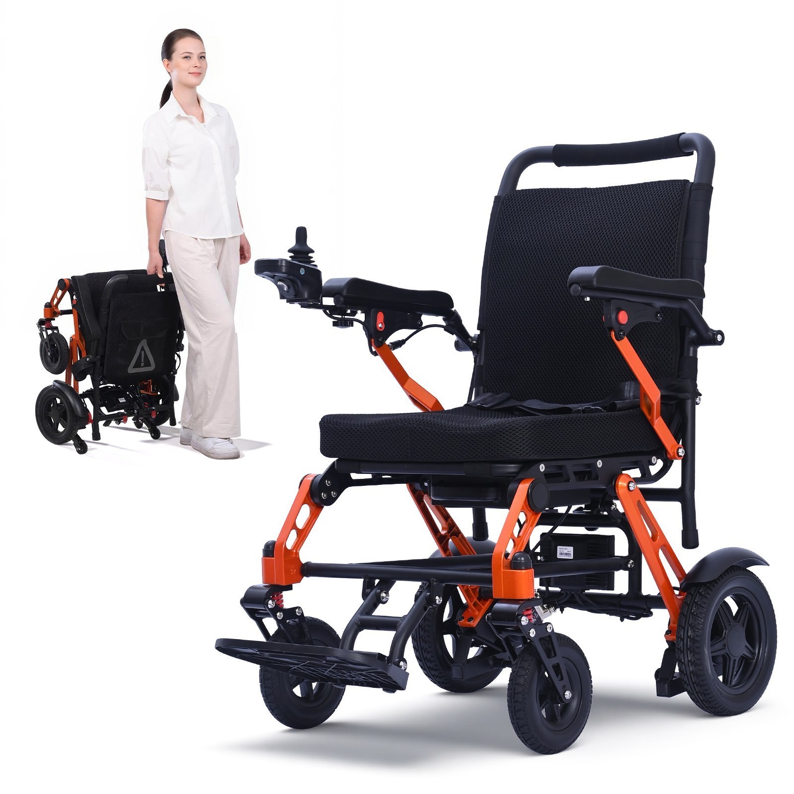 500W Portable Power Wheelchair Foldable Electric Mobility Scooter 330lbs