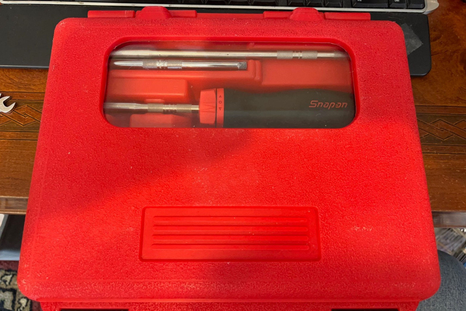 Snap-on Tools Ratcheting Soft Grip Screwdriver Set SGDMRC108 W/ Magnetic Bit Set