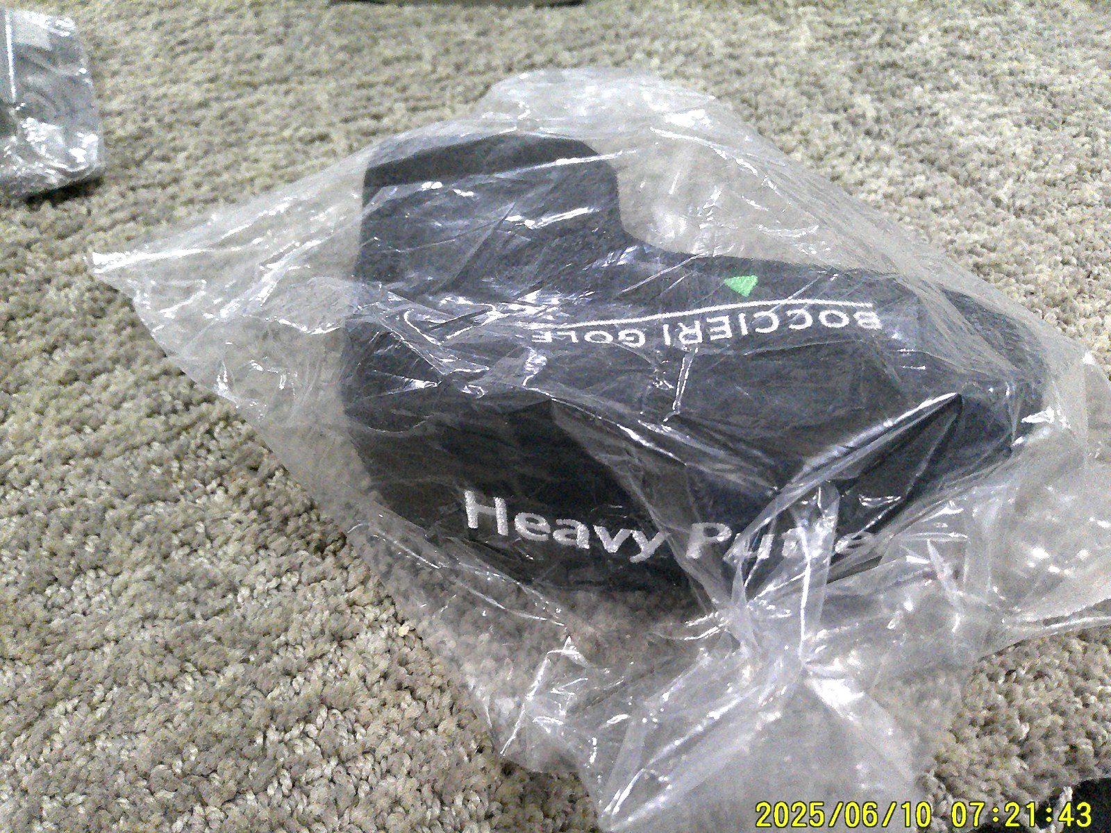 Boccieri Heavy Putter CY2 Mid Weight Head Only New w/ Cover