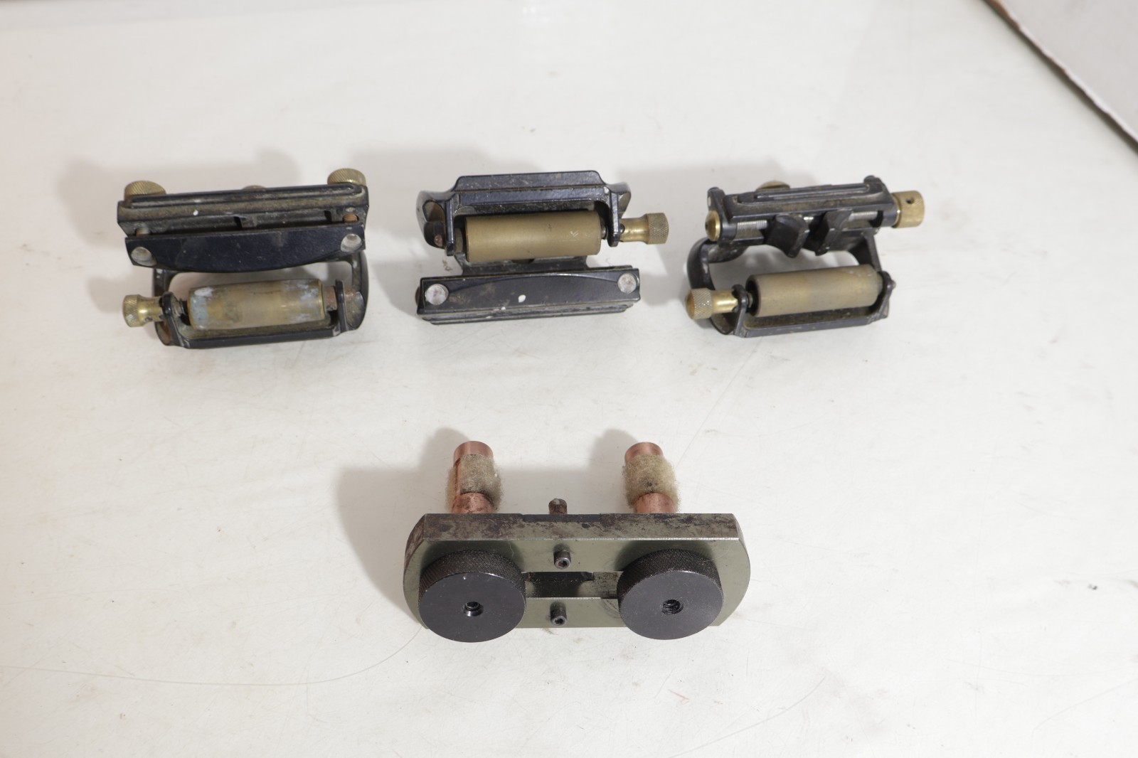 3 VERTIAS HONING GUIDES & 1BENCHCRAFTED GALBERT DRAWSHARP GOOD USED CONDITION