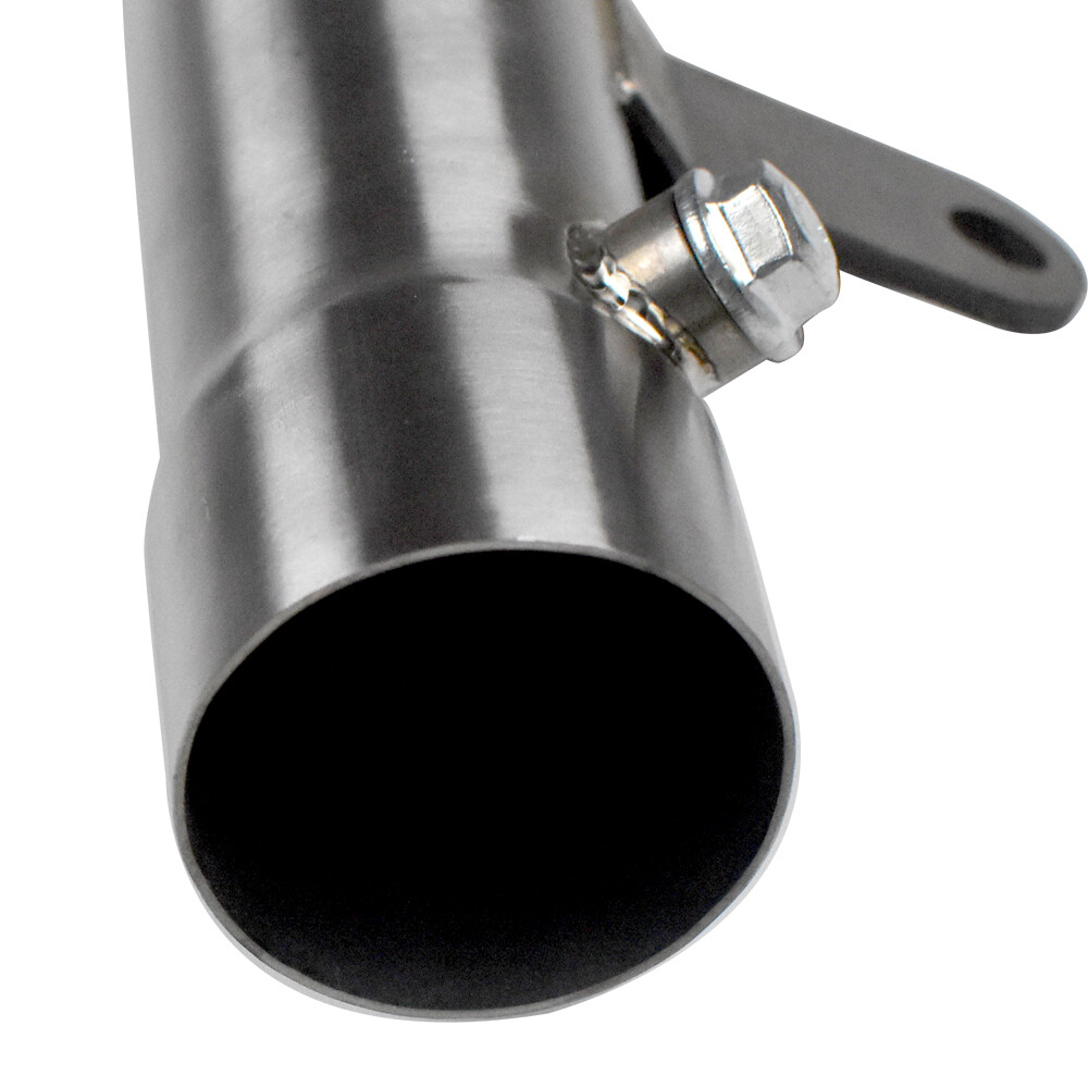 For Kawasaki Ninja ZX6R ZX636 2009-2022 Mid Exhaust Link Pipe Slip On Muffler