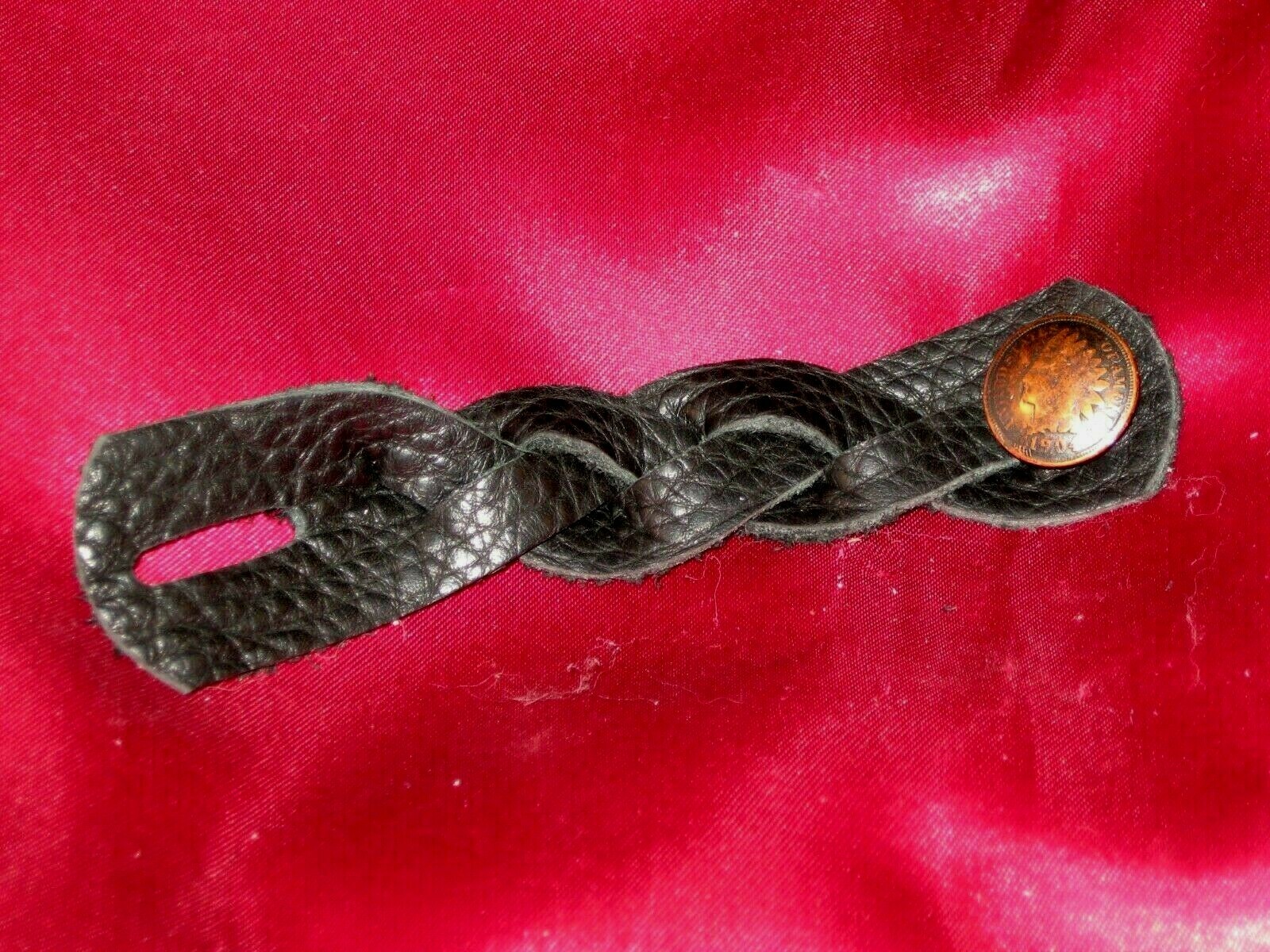 Handcrafted Vest Extender Mystery Braid? Button Style