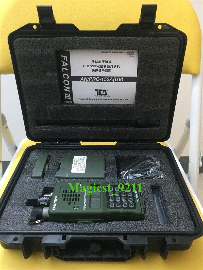 IN US- 2023 TCA PRC 152A UV GPS Ver. Handset Radio 15W Aluminum Handheld Replica