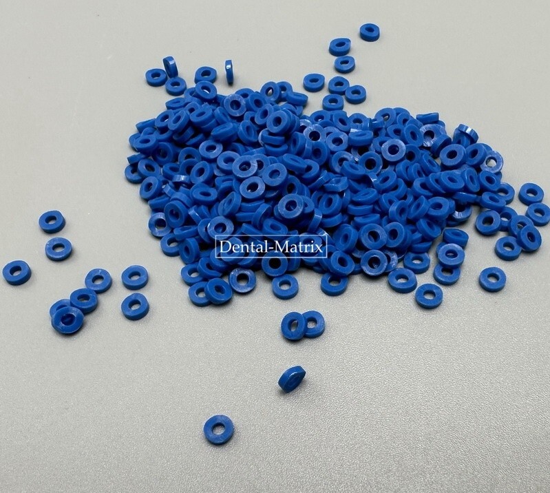 1000pcs Dental Ortho Non-latex Separators Spacers Elastic Elastic Ties Gap Bands