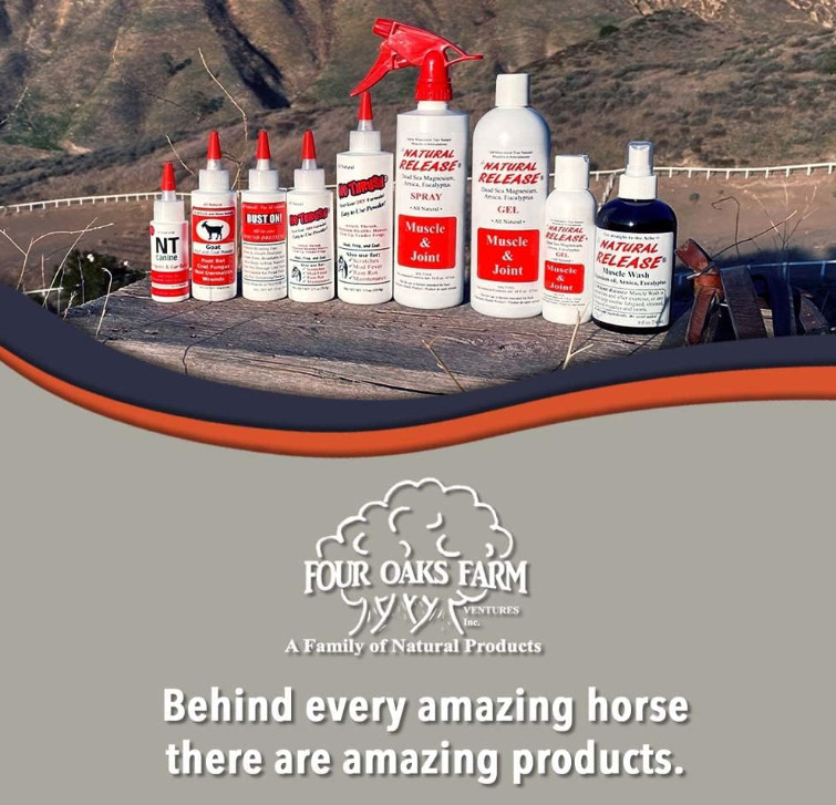 No Thrush Dry Powder Treatment for Horses by Four Oaks Farm Ventures - 2.5oz