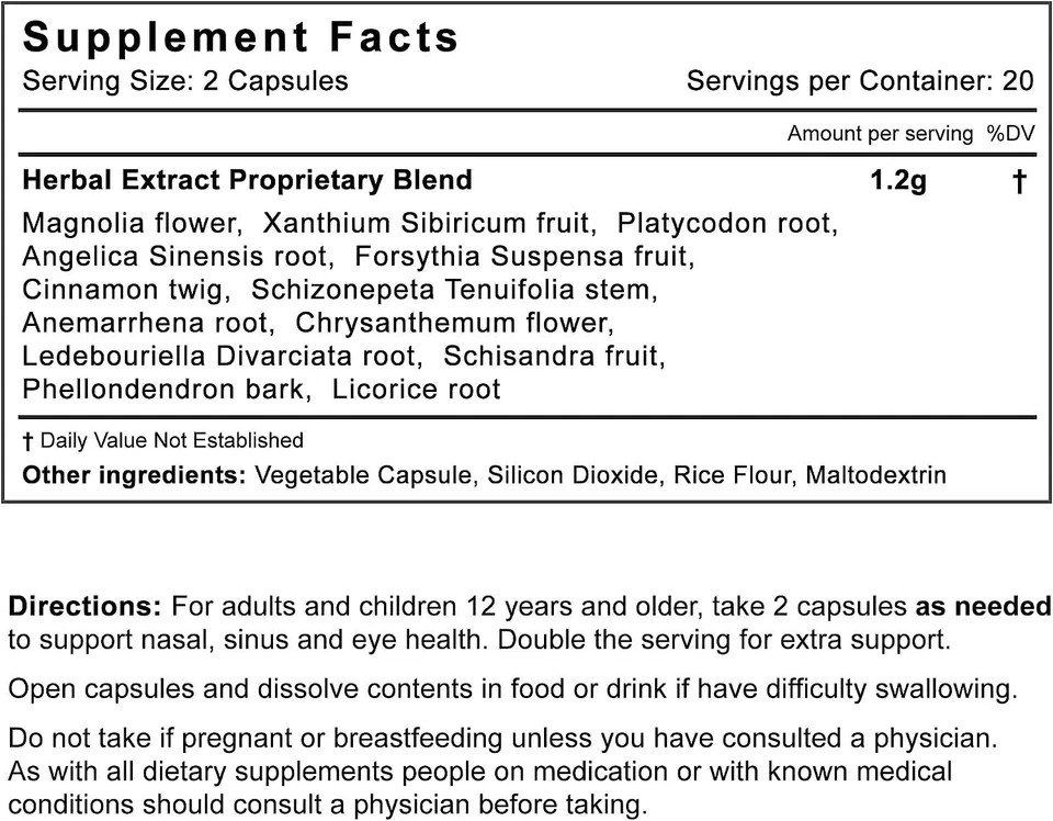 Rootology Breathe Free - Natural Nasal & Sinus Relief - Fast-Acting, Non-Drow