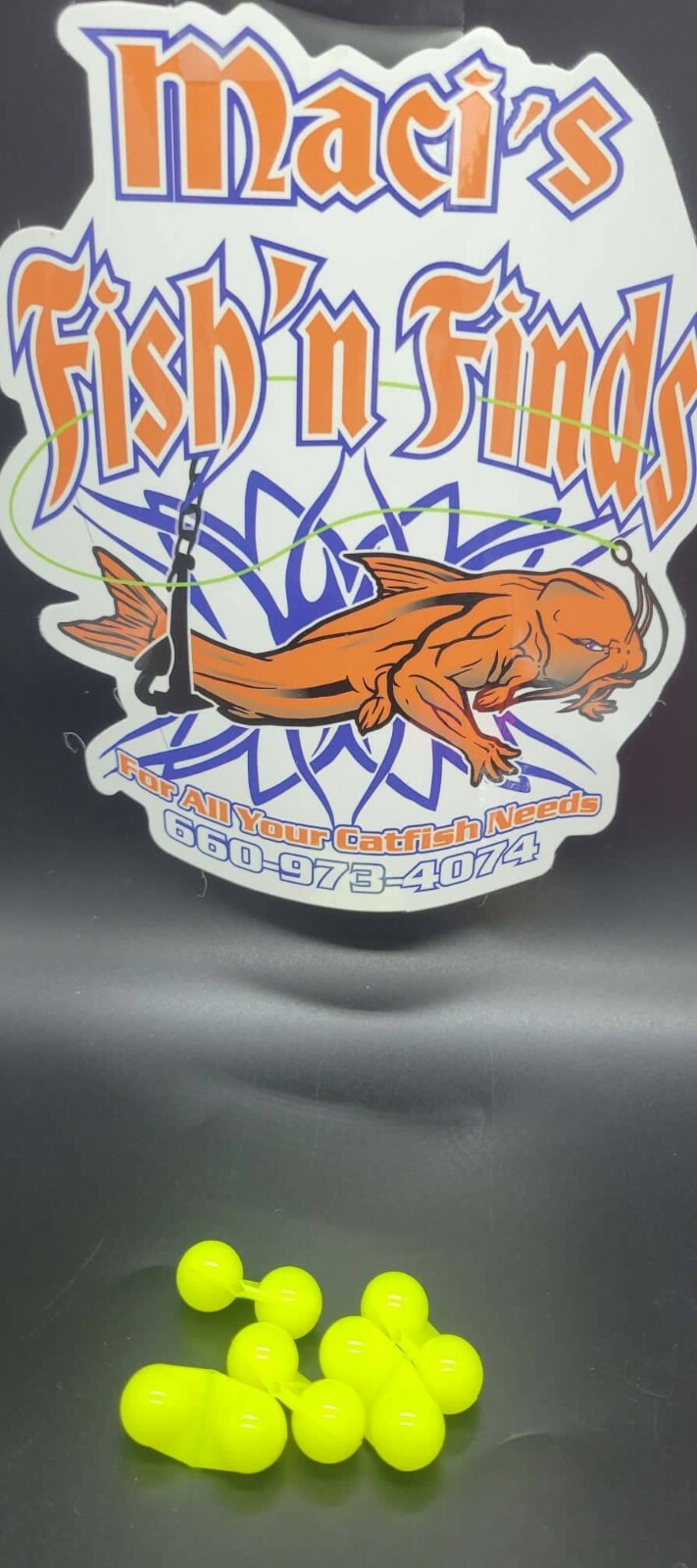 Inline Catfish Rattles Cod Halibut Flatties Bead Rattles Fish Attractant 25 -100