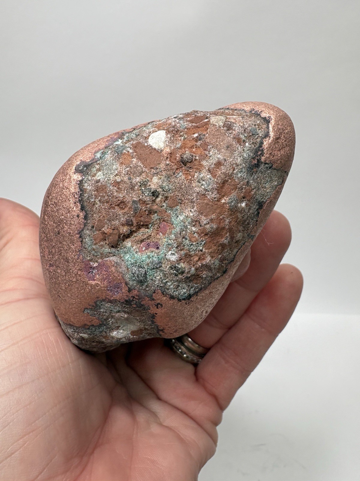 1 Pound Pure Native Michigan Float Copper Mineral Specimen Lake Superior U.P.
