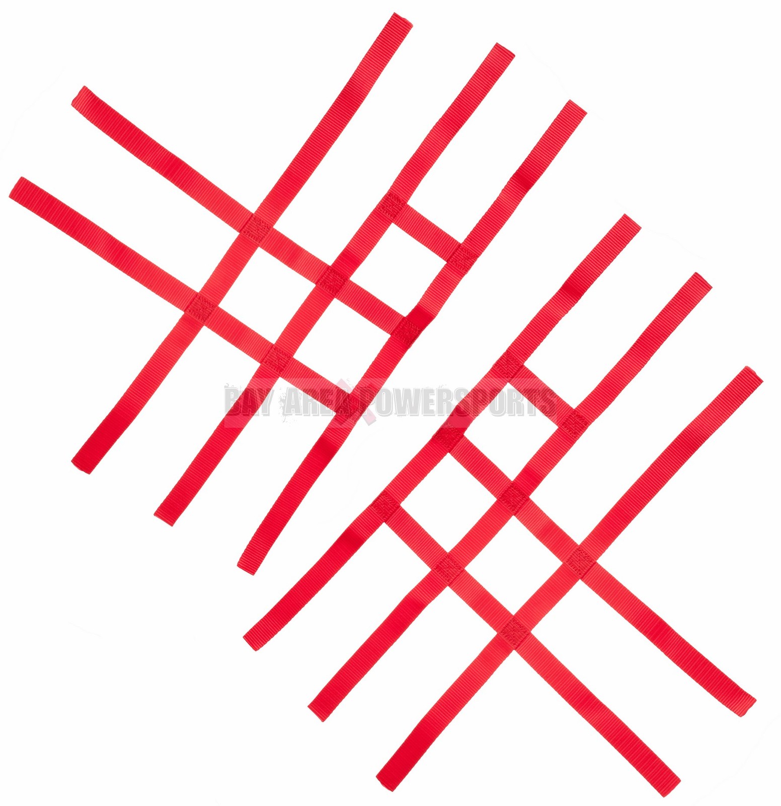 Nerf Bar Nets for Tusk Alba 757 Titan Fits Honda Yamaha Suzuki Kawasaki Red