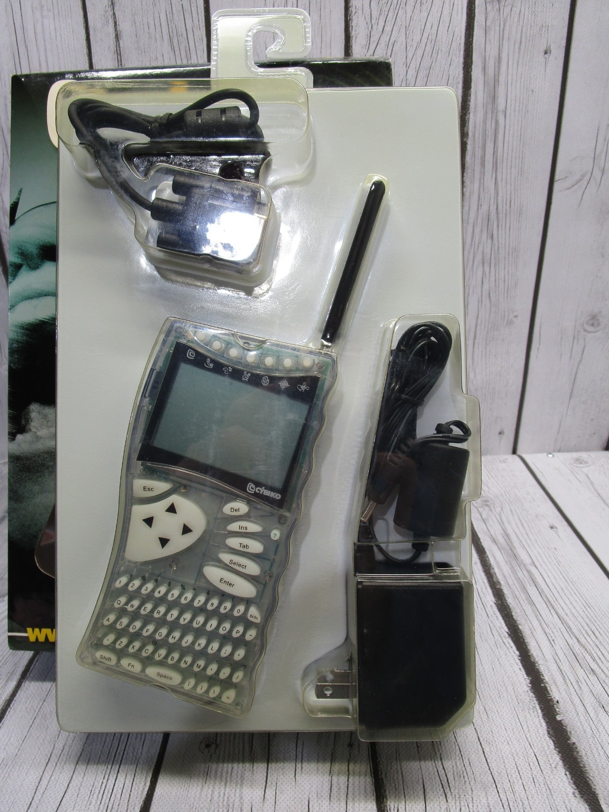 Cybiko Wireless Inter-Tainment System Handheld Computer Clear - NEW Open Box!