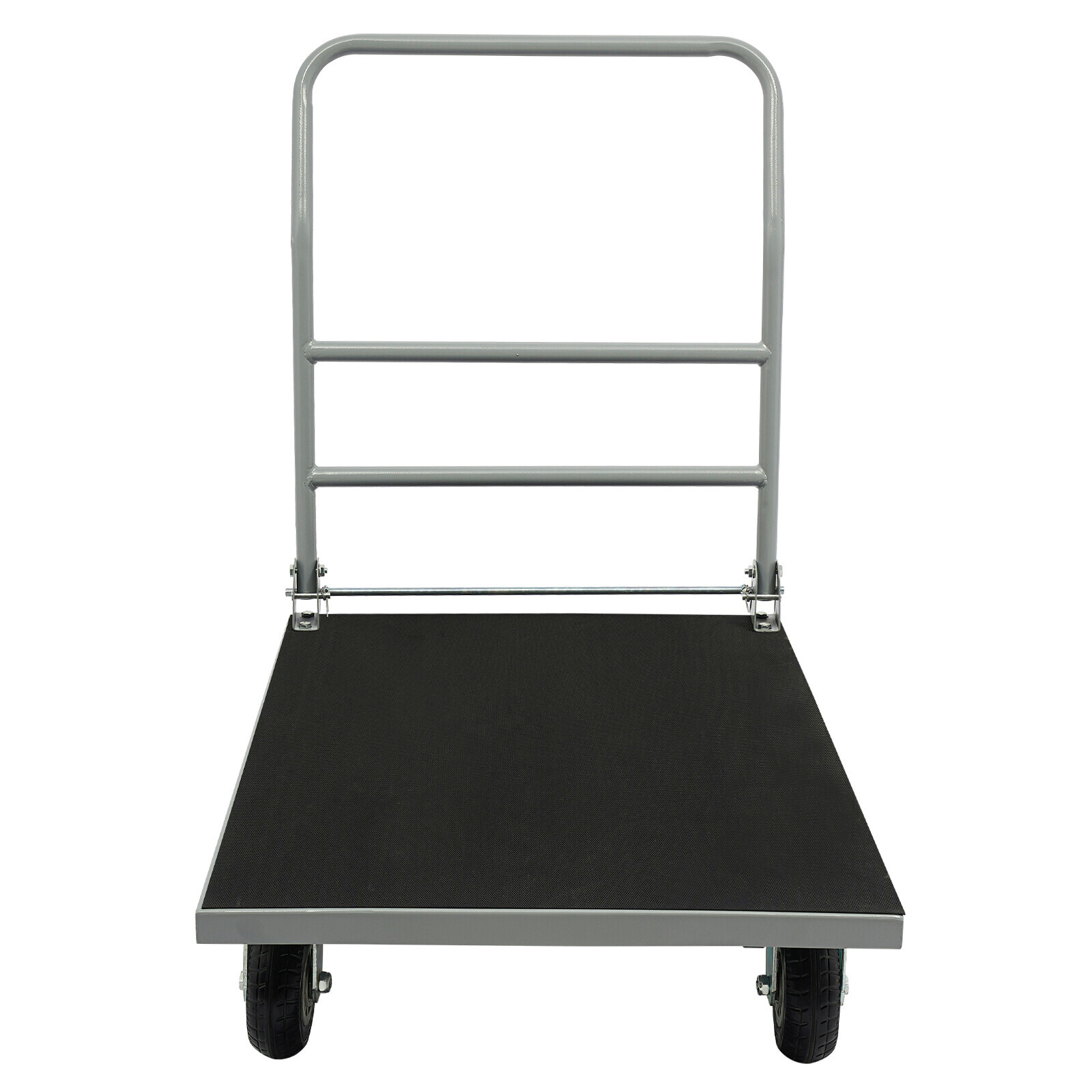 Platform Truck Trolley Foldable Platform Cart 2200lb w/ 4 Wheels for Warehouse