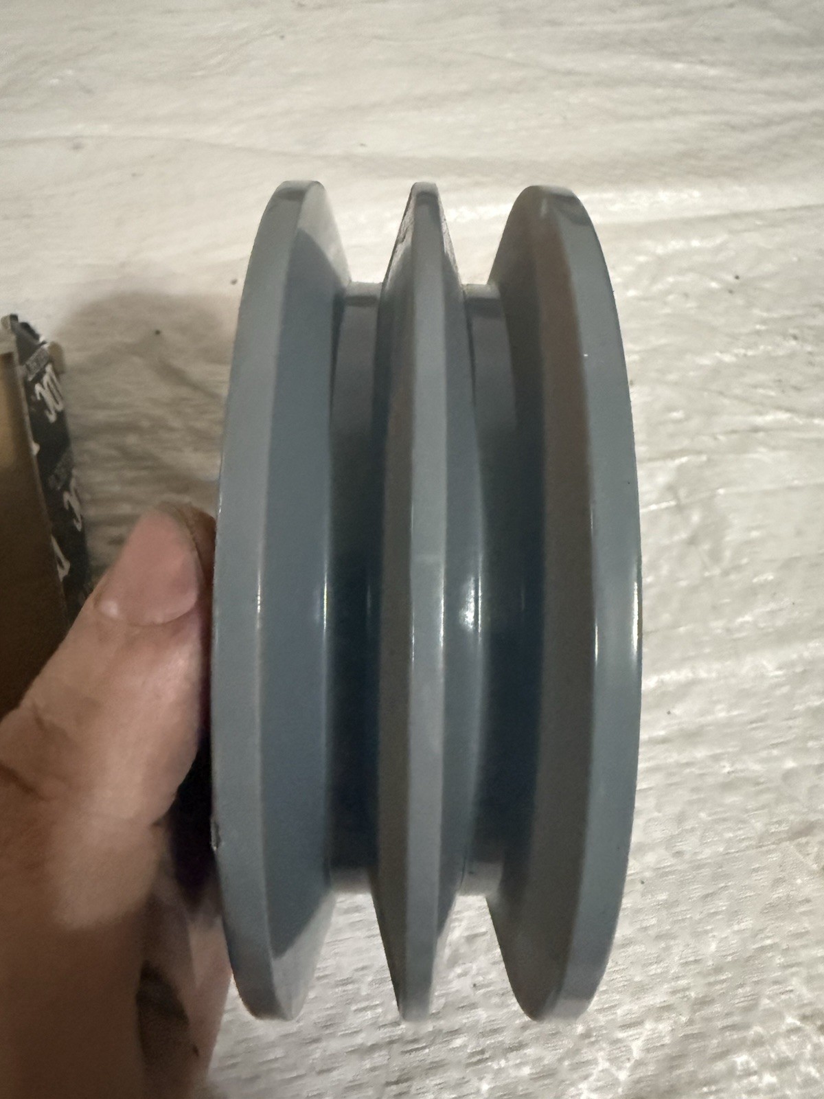 idc select 2B52SAS 2 Groove Pulley Sheave New In Box