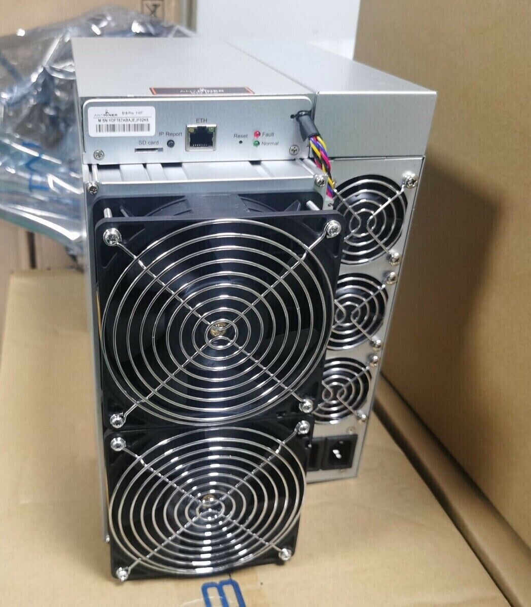US Ship Bitmain Antminer S19Pro 110TH/S ASIC Bitcoin BTC Miner Mining Machine