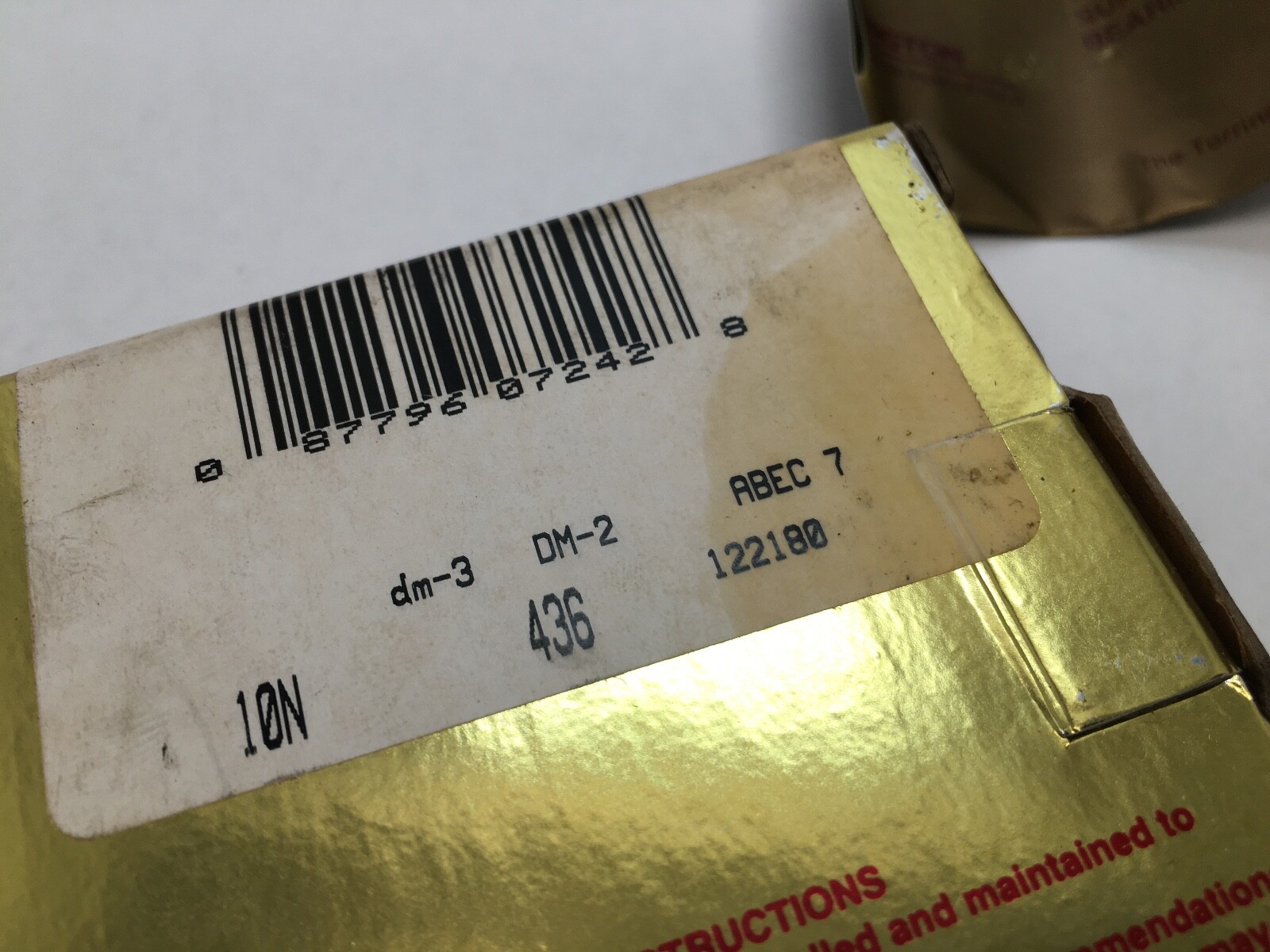 FAFNIR 2MM9110WI-DUL Bearing 50x80x16 mm 2MM 9110 WI CR DUL 7010-C USA 2 Pcs