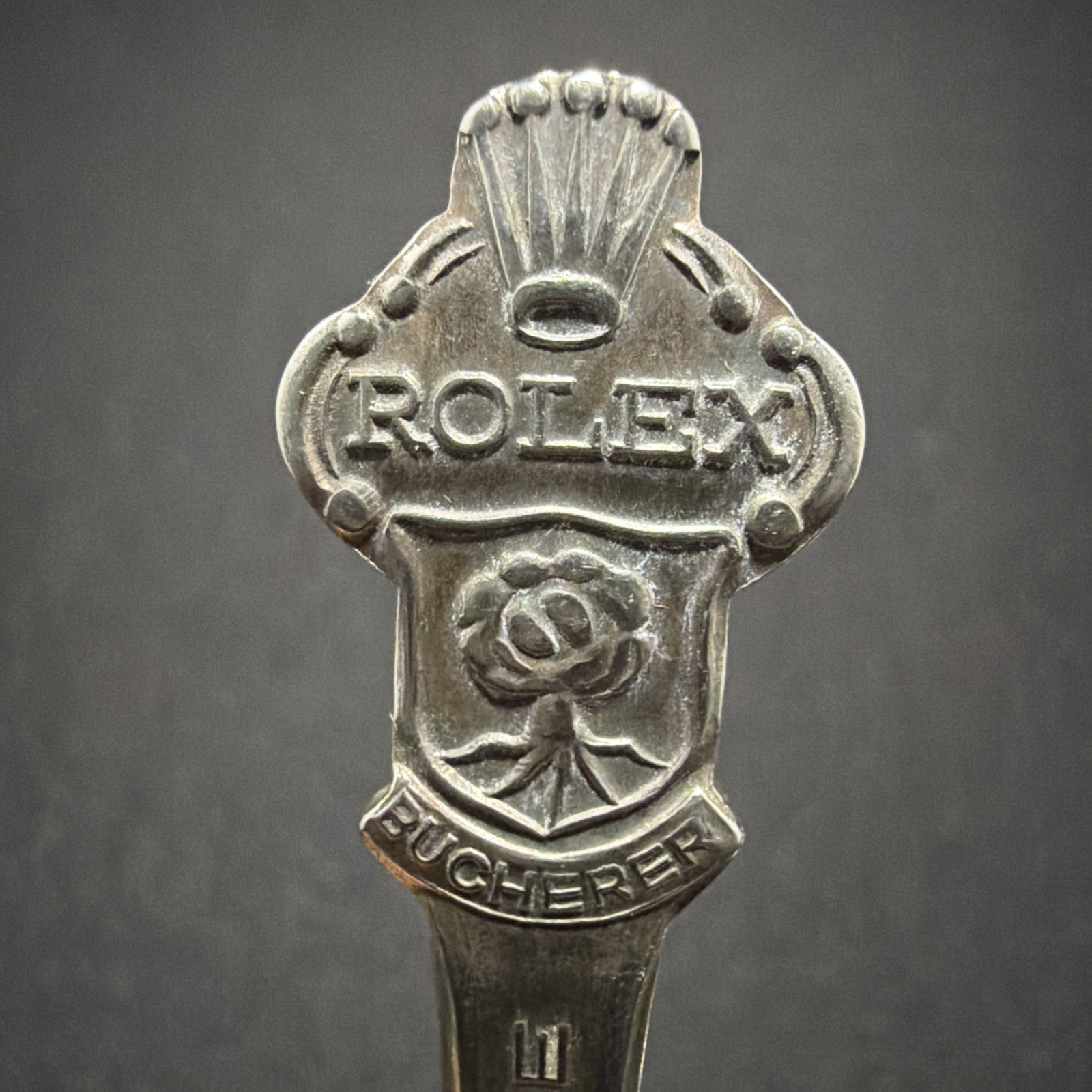 Vintage Rolex Bucherer Of Switzerland Souvenir Spoons From Lucerne And Zurich