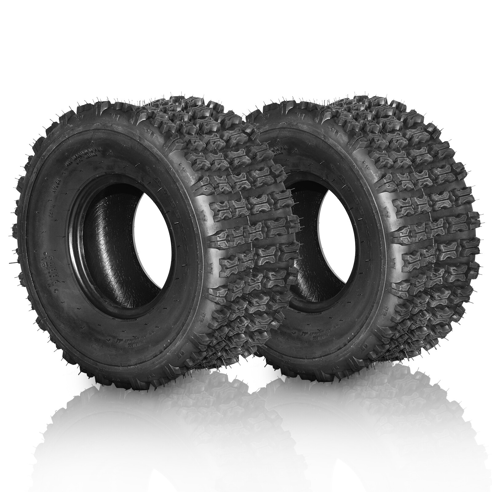 2pcs 22x10-9 Sport ATV Tires All Terrain 6 Ply Tubeless Left and Right