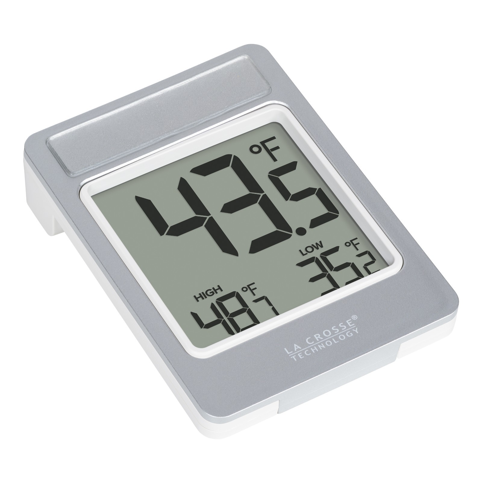 314-519 La Crosse Technology Digital Window Thermometer with Daily Records