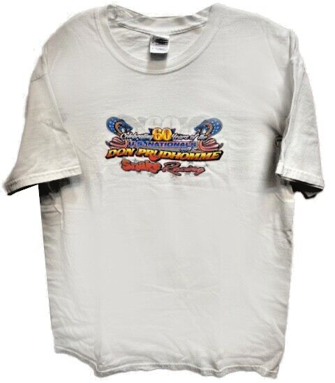 VRHTF NHRA VINTAGE DON PRUDHOMME 60 YEARS OF THE NHRA US NATIONALS" XL T SHIRT