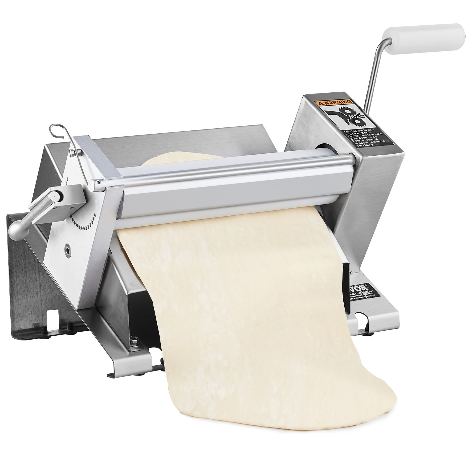 VEVOR Manual Dough Sheeter Machine Max 1/2" Dough Roller Pastry Press Machine