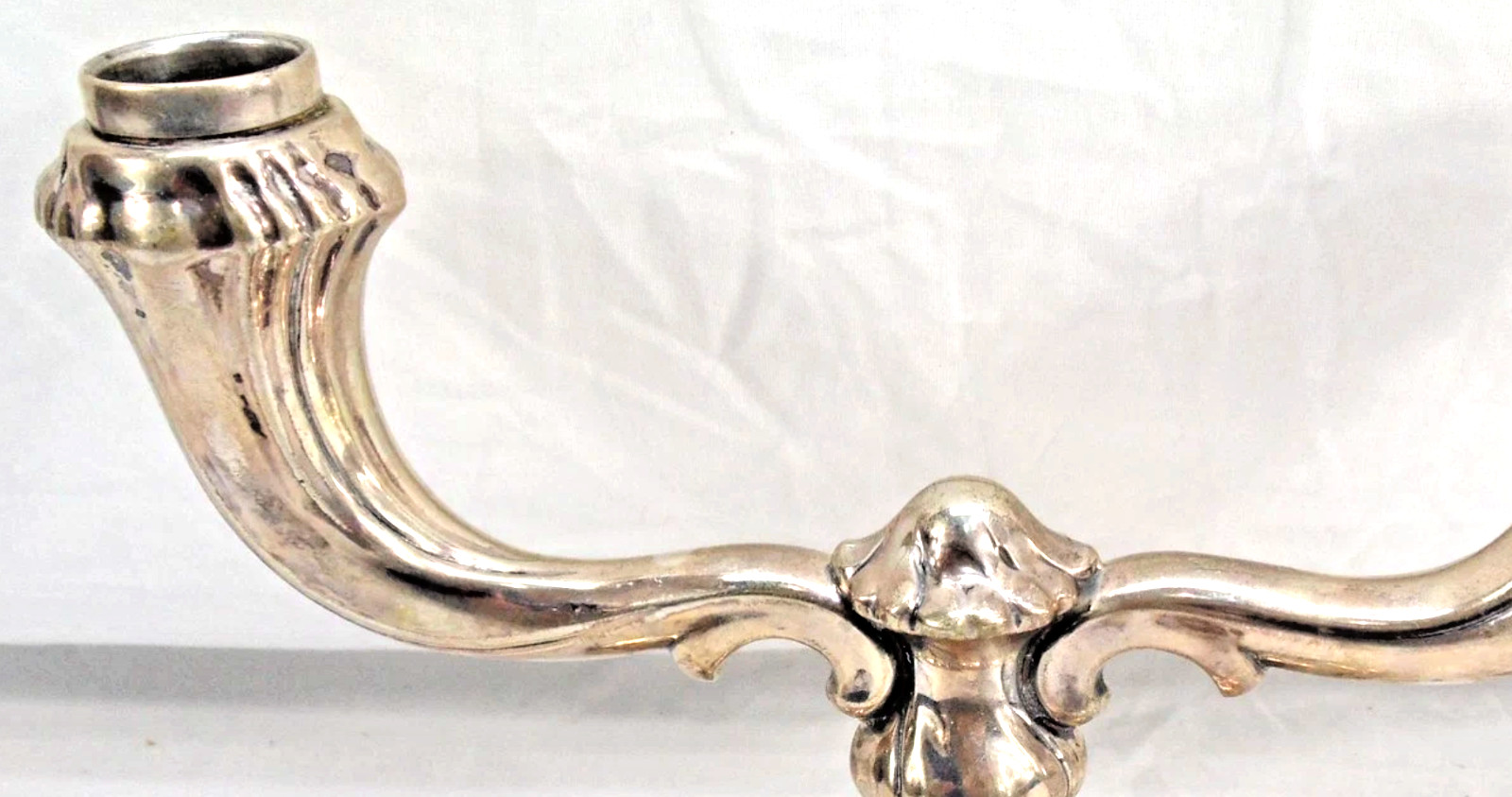 ✡REAL Jewish German ANTIQUE RARE SHABBAT judaica silver candle holder candelabra