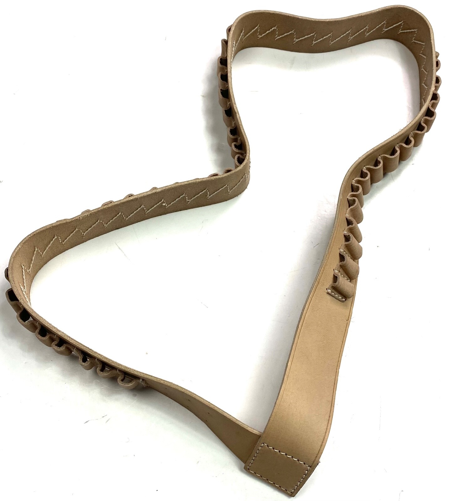 INDIAN WAR US UNION M1881 .45-70 RIFLE AMMO LEATHER BANDOLEER