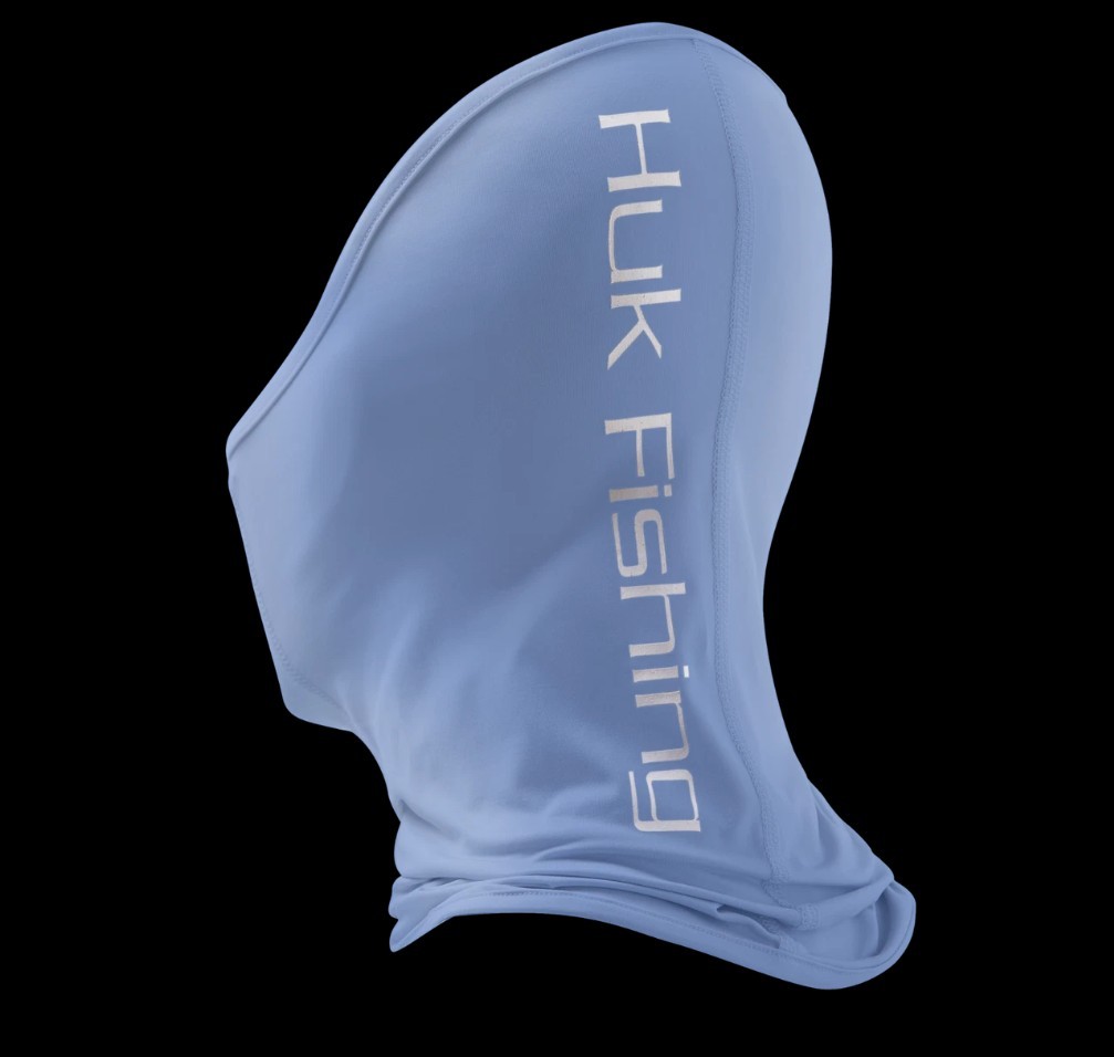 HUK Neck Gaiter UPF 30+ Sun Protection Mens Face Guard Color Carolina Blue 1-Sz