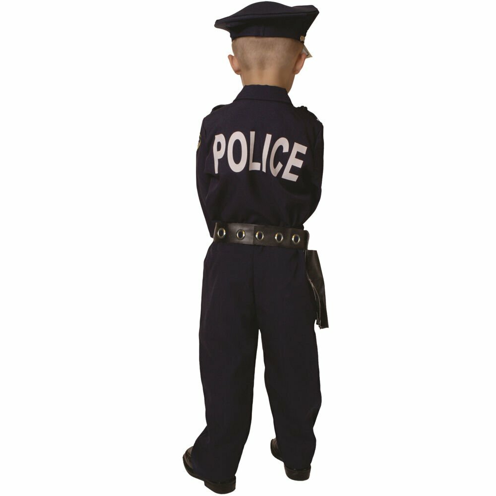 Dress Up America Police Costume For Boys - Cop Uniform Costume for Kids