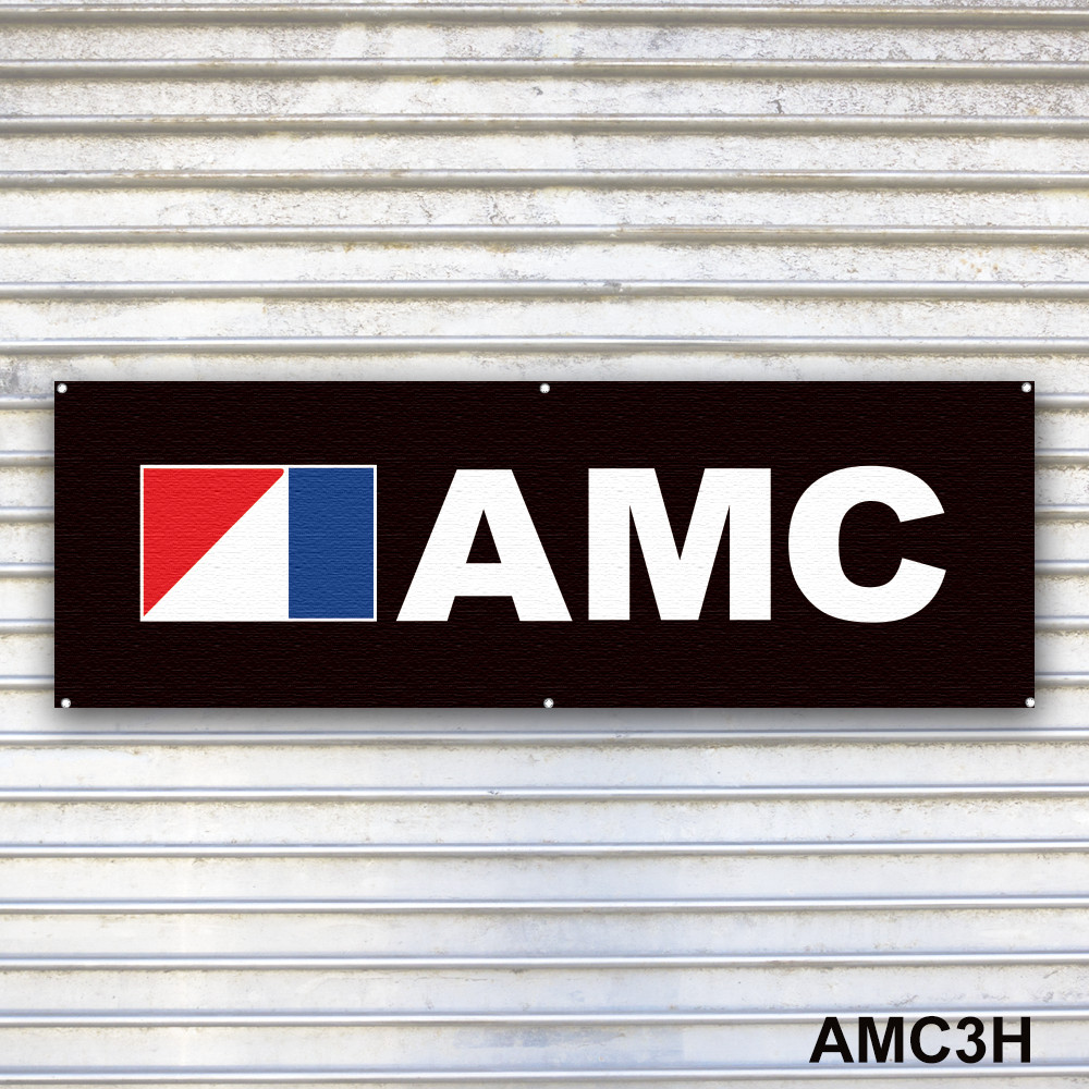 AMC American Motors Banner Sign Wall Art