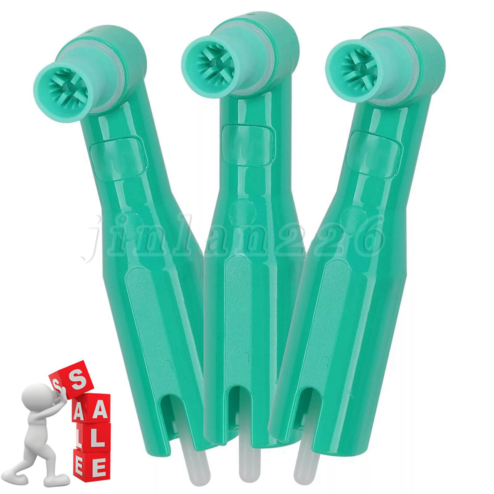 Dental Disposable Prophy Angles Regular Latex Free Right Angle 90° 100pcs