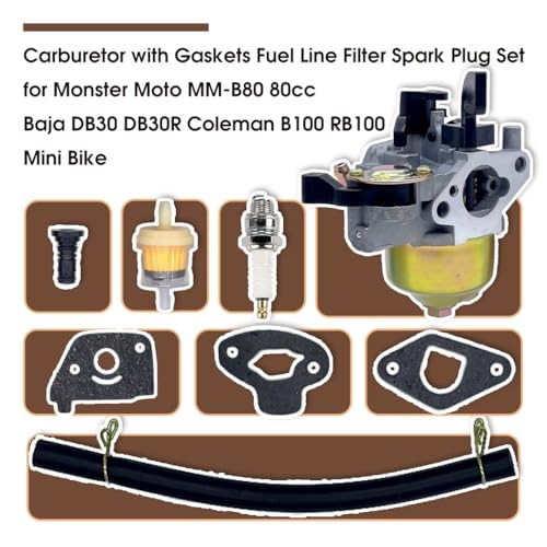 Carburetor for Monster Moto MM-B80 Baja DB30 DB30R Coleman B100 RB100 Phatmoto