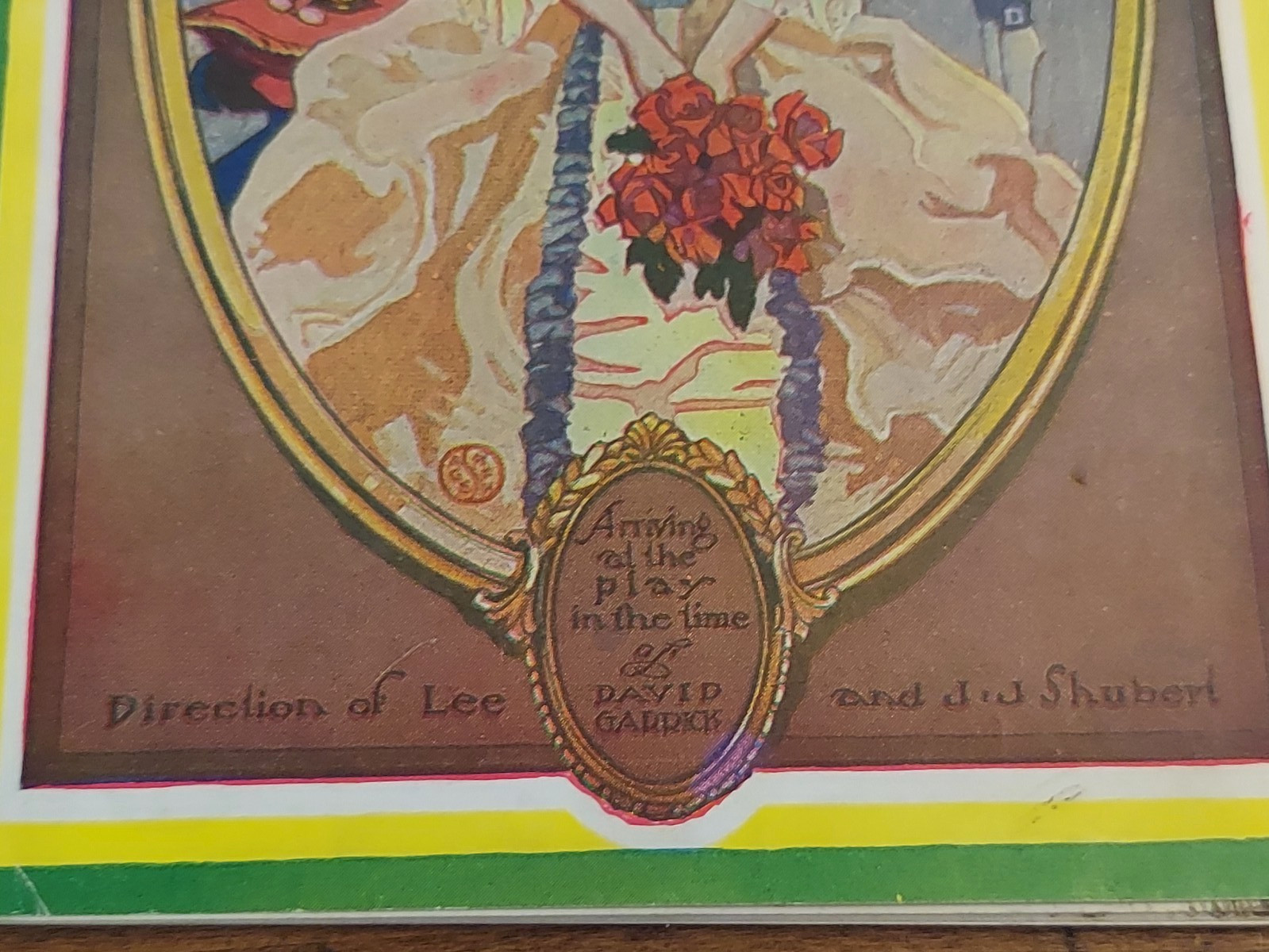 Vintage Garrick Shubert Theater Detroit 1926 Schedule Program w/ Advertising