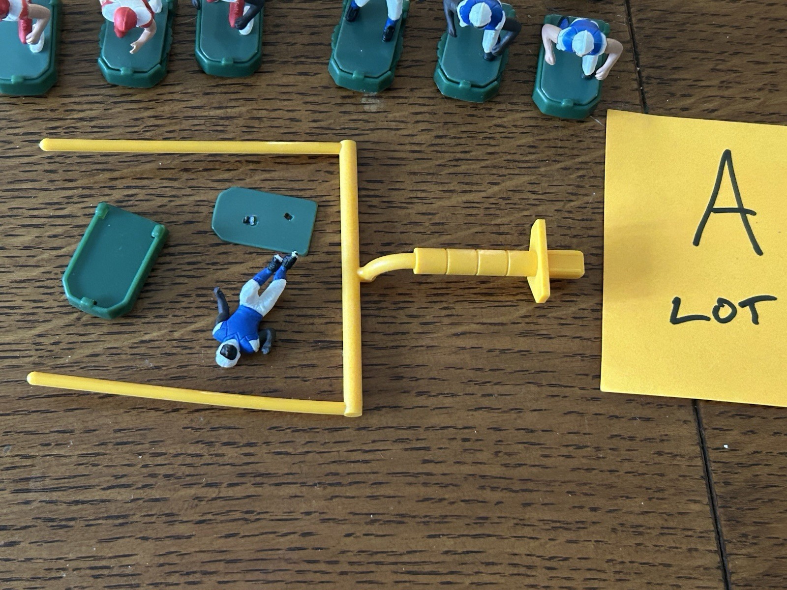 Vtg 2007 NFL Excalibur Electronic Vibrating Football Game Pieces/Parts "A" Lot