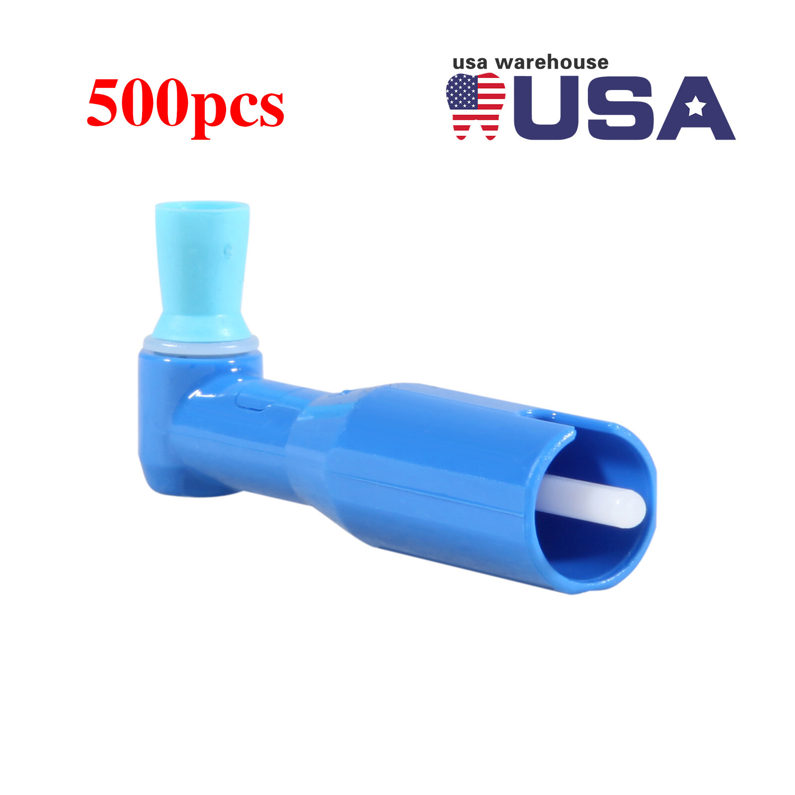 500 pcs Dental Disposable Prophy Angles Top Quality Money back guarantee! CE