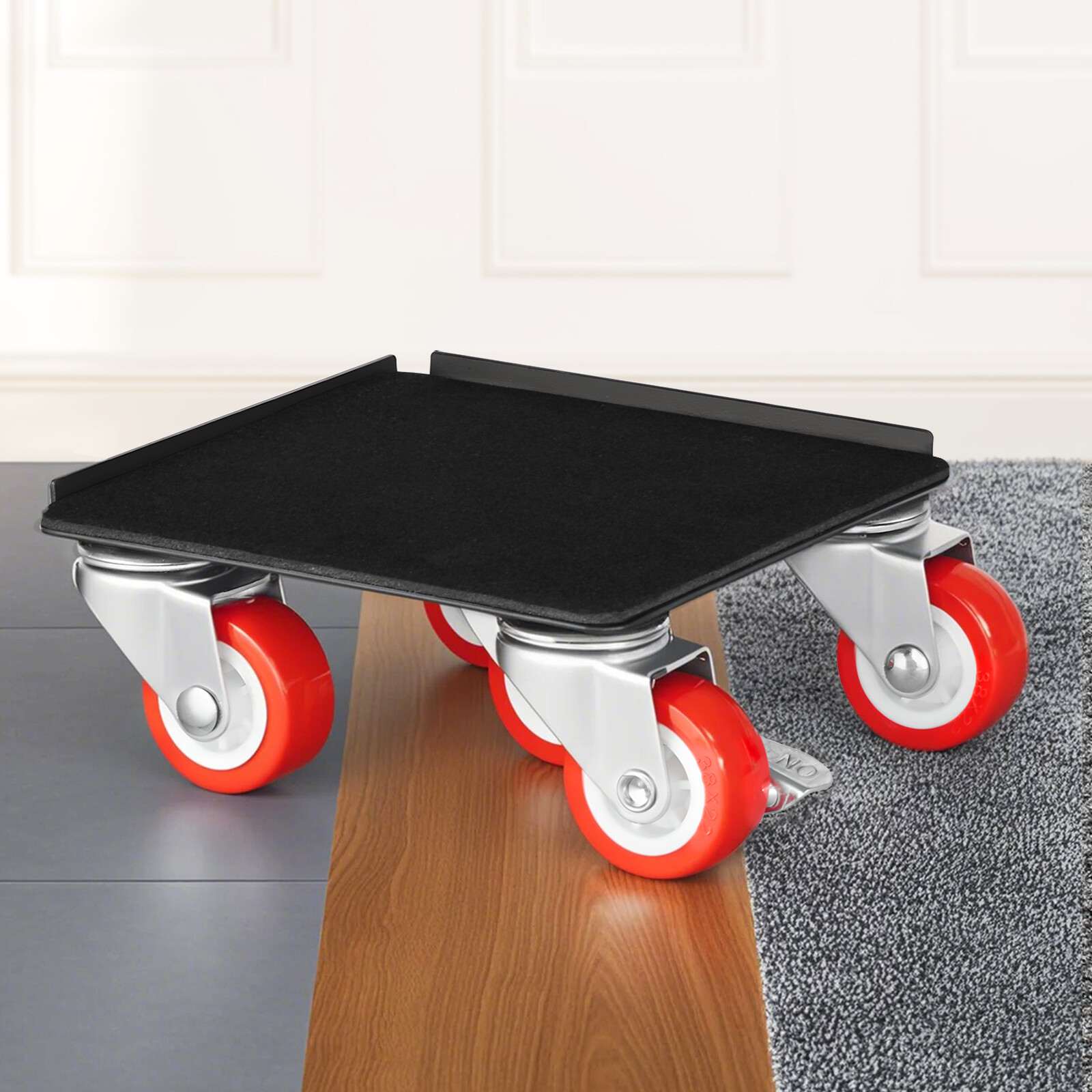 Furniture Dolly Heavy Duty Furniture Mover with 5 Wheels 1200 lbs Capacity