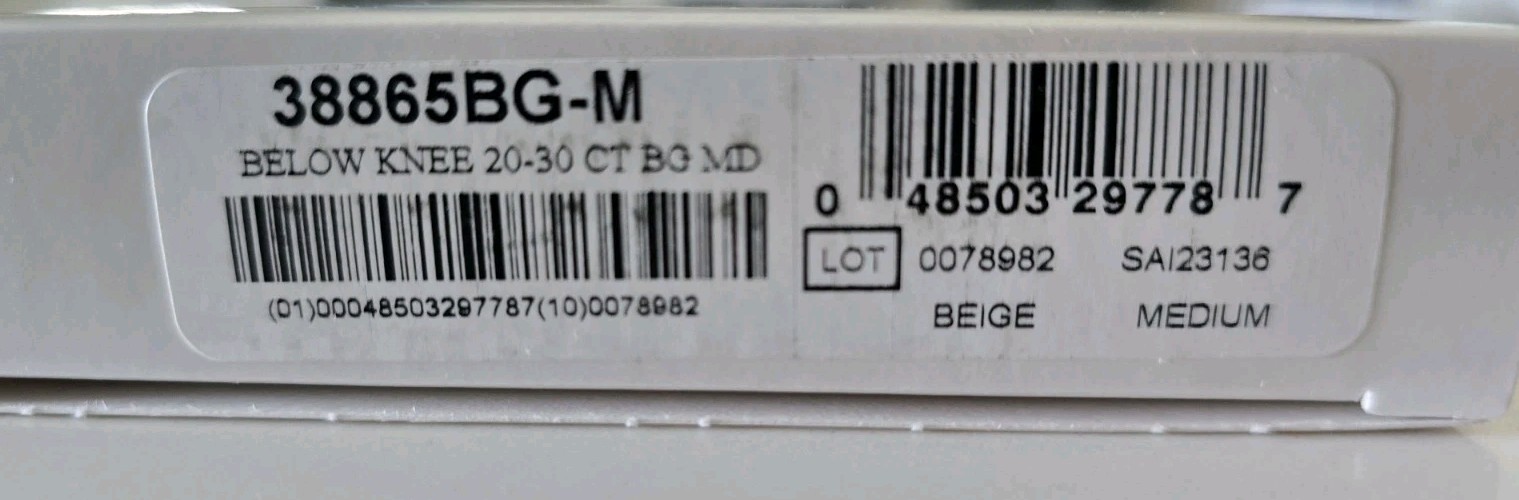 Truform Leg Health Compression Socks – Unisex, Firm Support (20-30 mmHg) 38865