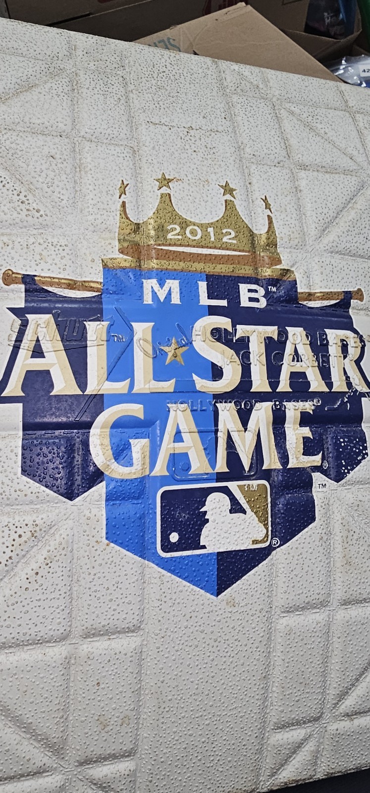 2012 MLB ALL STAR GAME GAME USED BASE VERY RARE