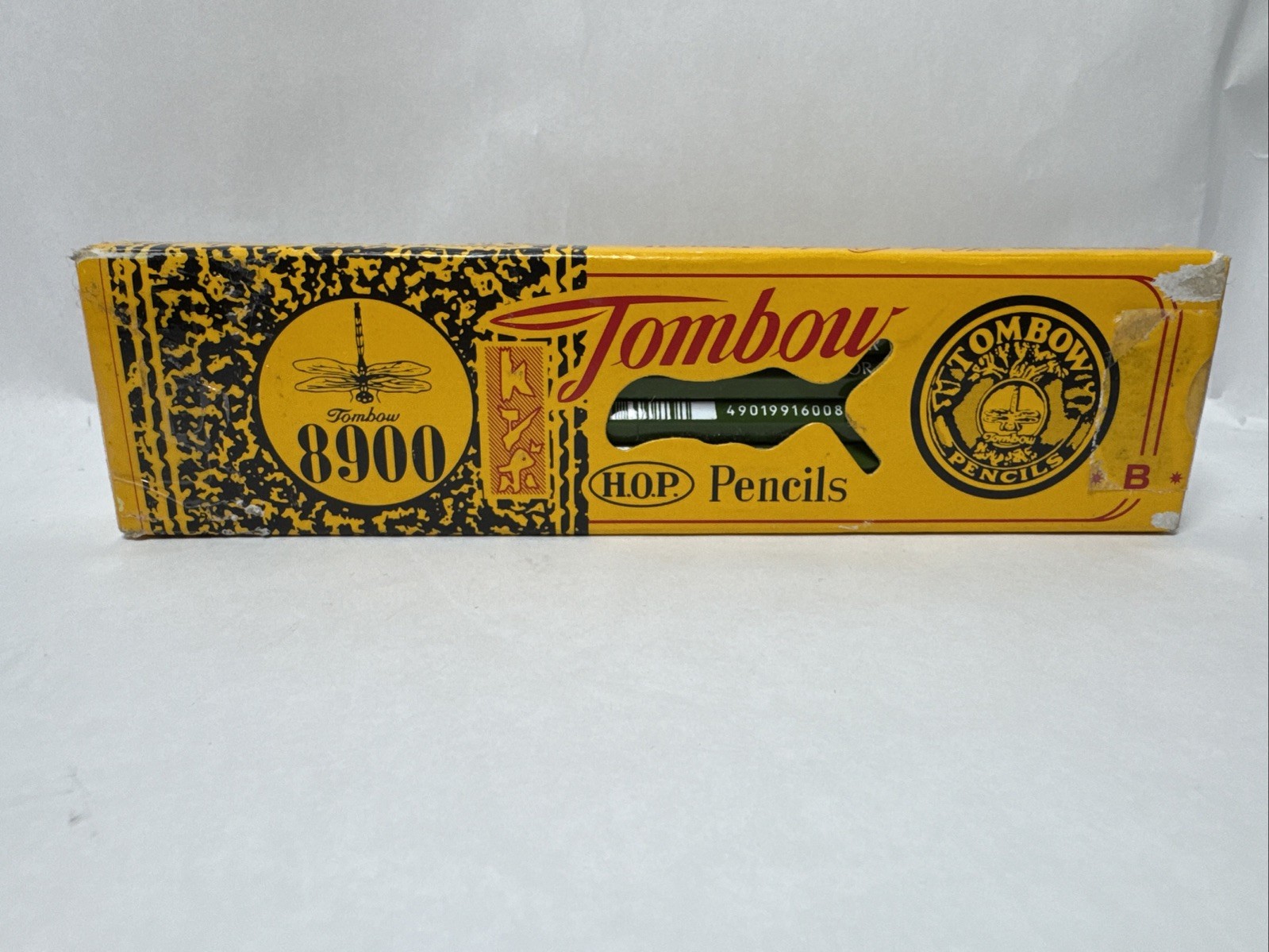 12 Tombow ‎‎8900 Series Drawing Pencils “B” Graphite Hexagonal Shaft - DMG Box