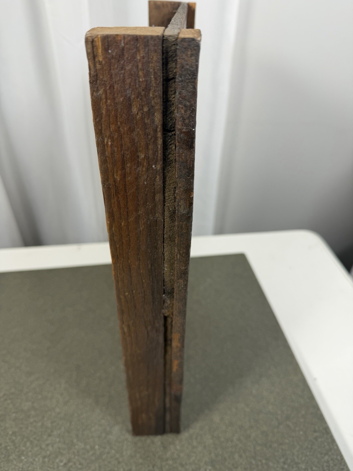 J&P Coats Vintage Print Ad Wood Slat Sign 13.5" x 12"