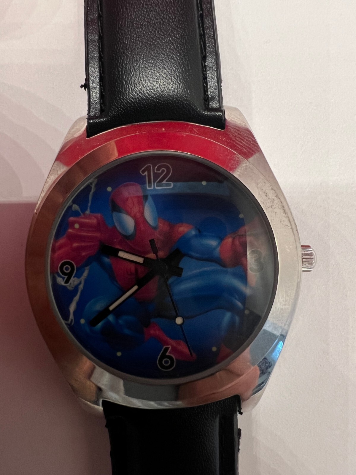 Vintage Marvel Spiderman Watch 2004 Marvel Action Hero Watch Marvel Character