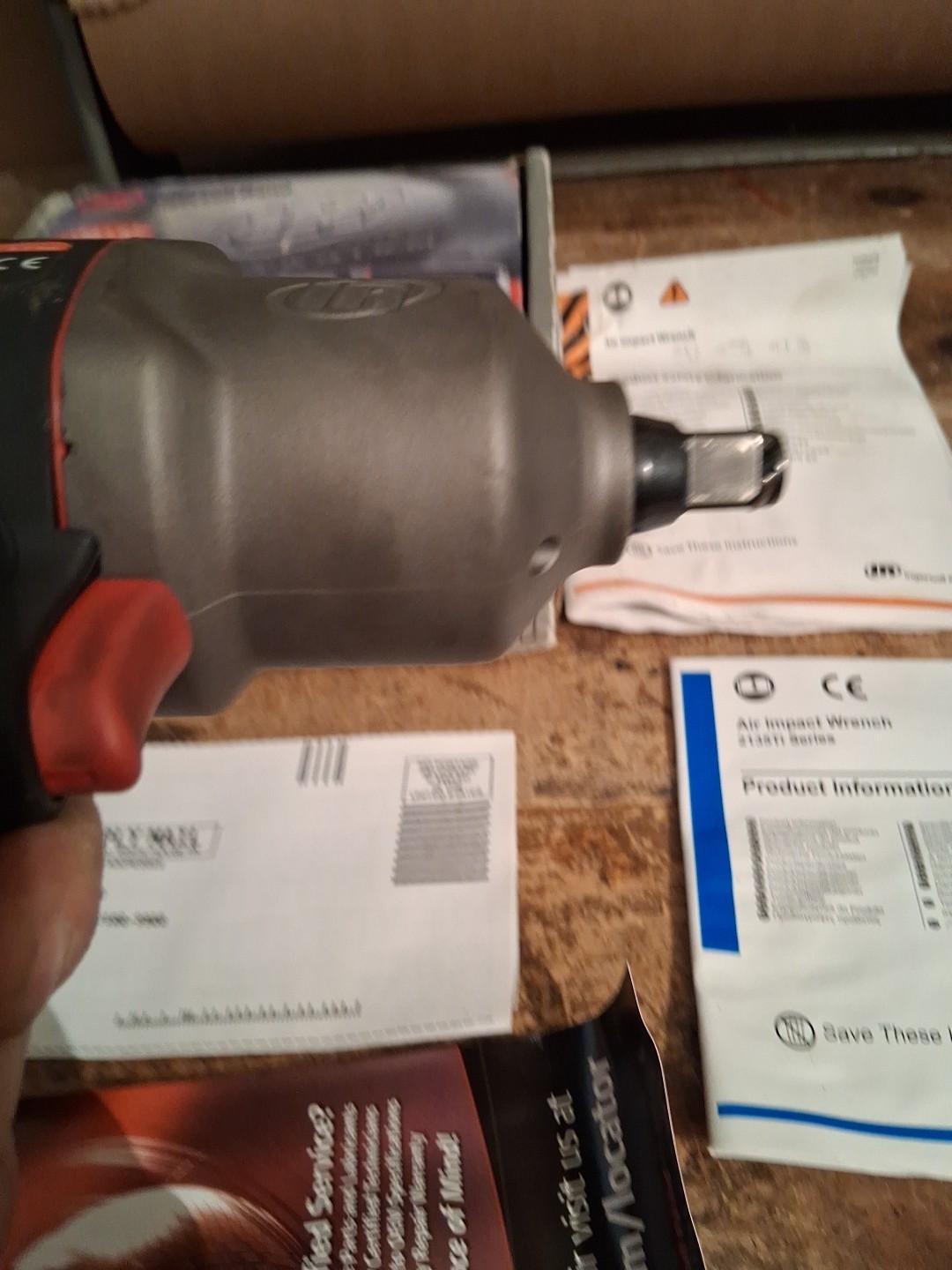 Ingersoll Rand 2135Ti 1/2” Drive Titanium Impact Gun LIGHT USE