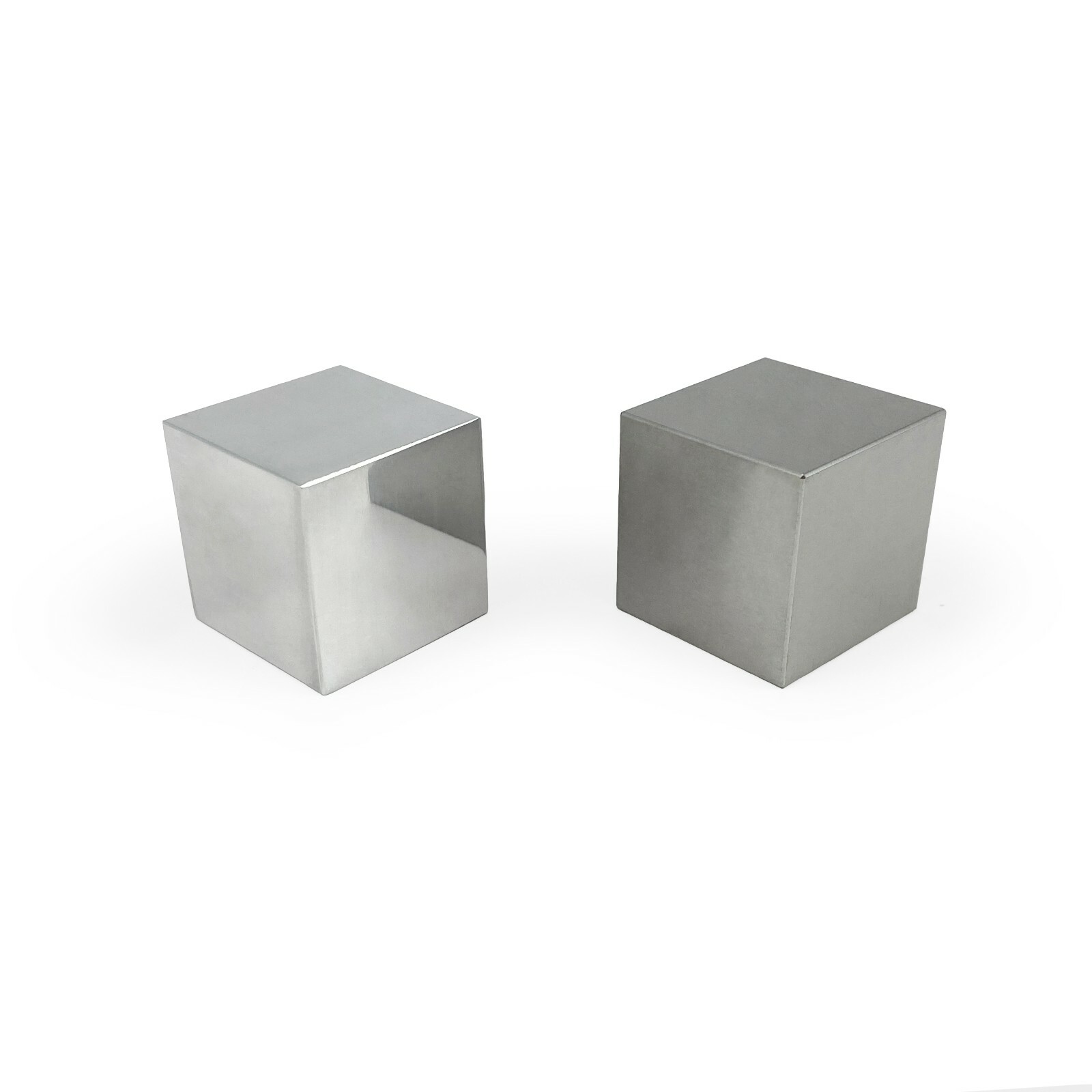 1" Tungsten and Aluminum Cube Set