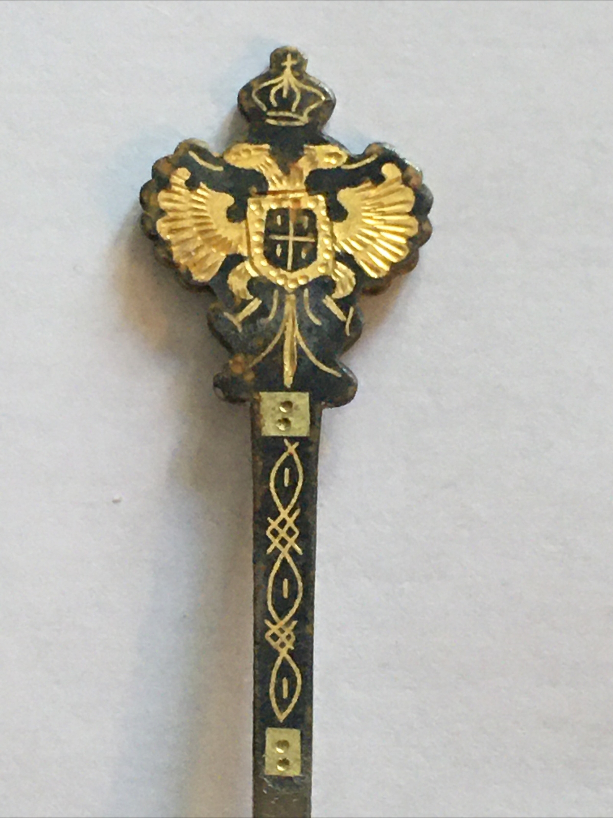 Vintage Souvenir Spoon Collectible Toledo Spain