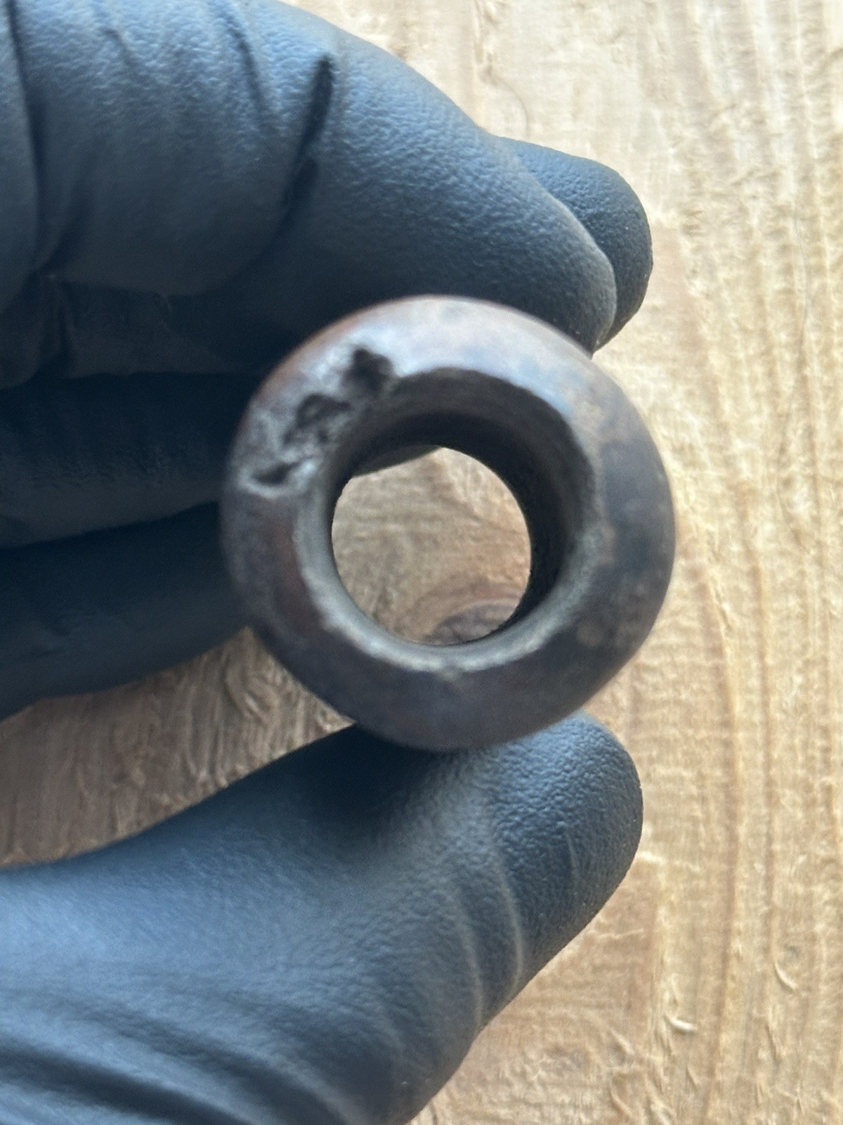 Tomachee Artifacts 👣 ESKIMO INUITS RARE UTILITY SOCKET BERING SEA ALASKA🔥